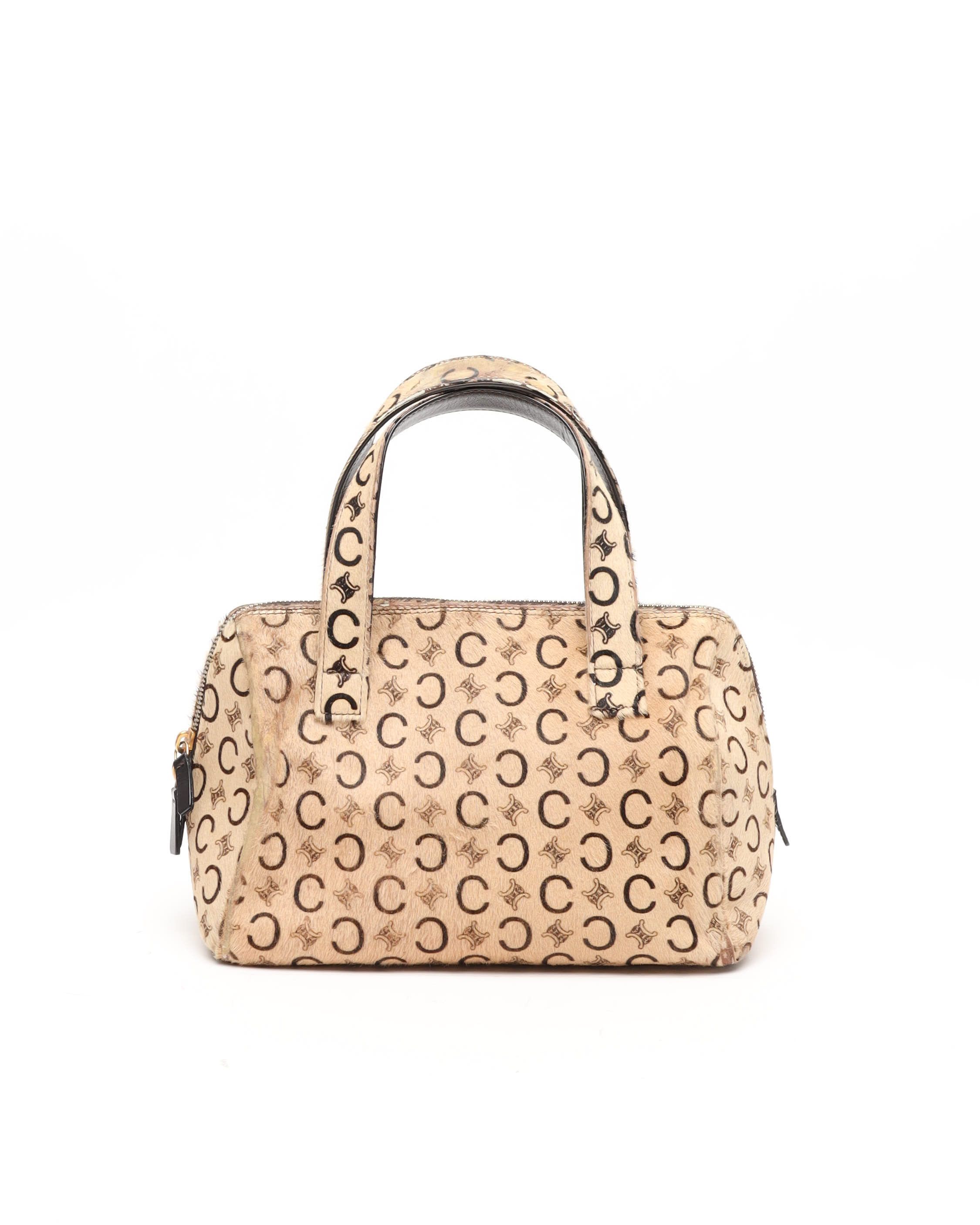 Celine Céline C Macadam Pony Bag