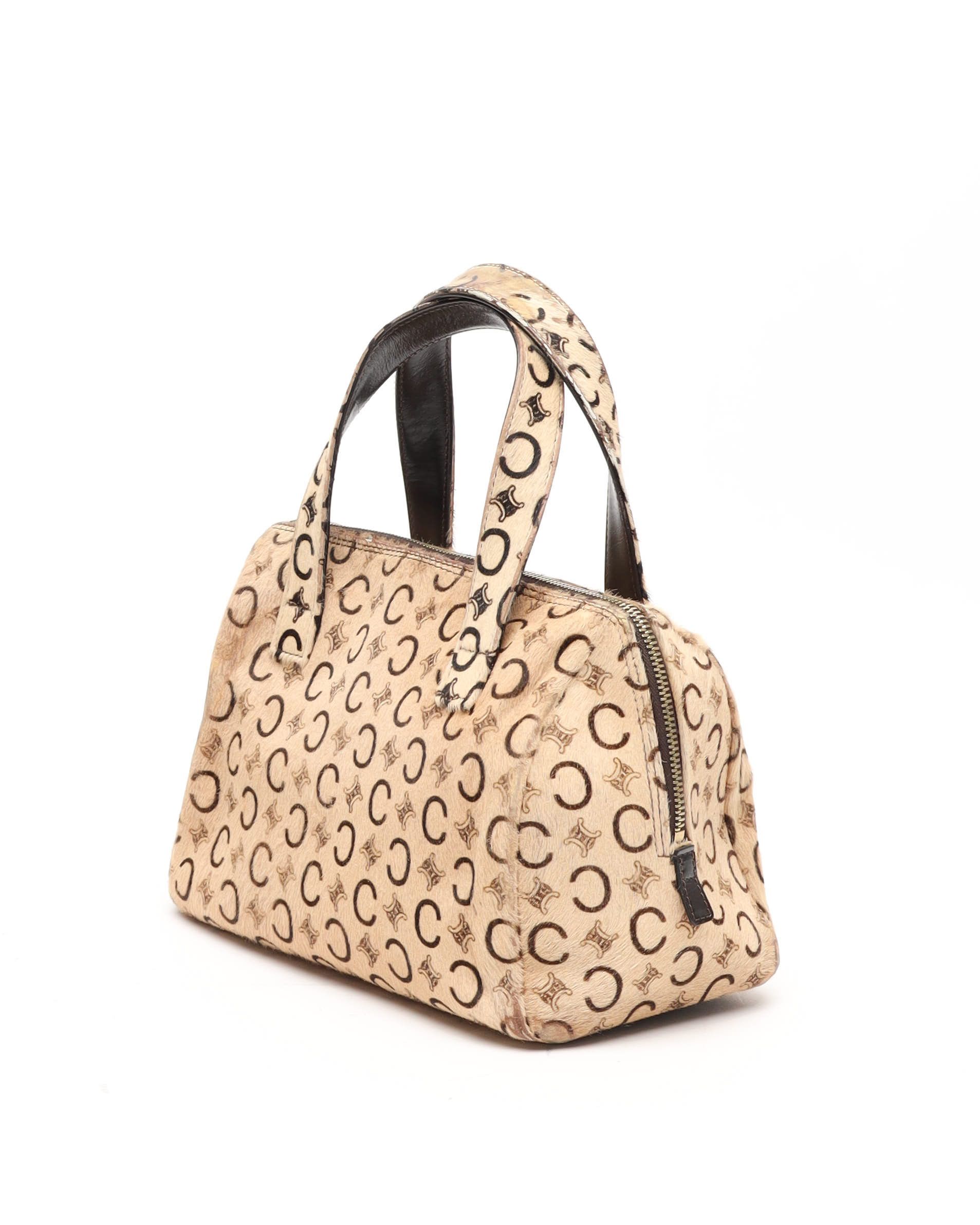 Celine Céline C Macadam Pony Bag