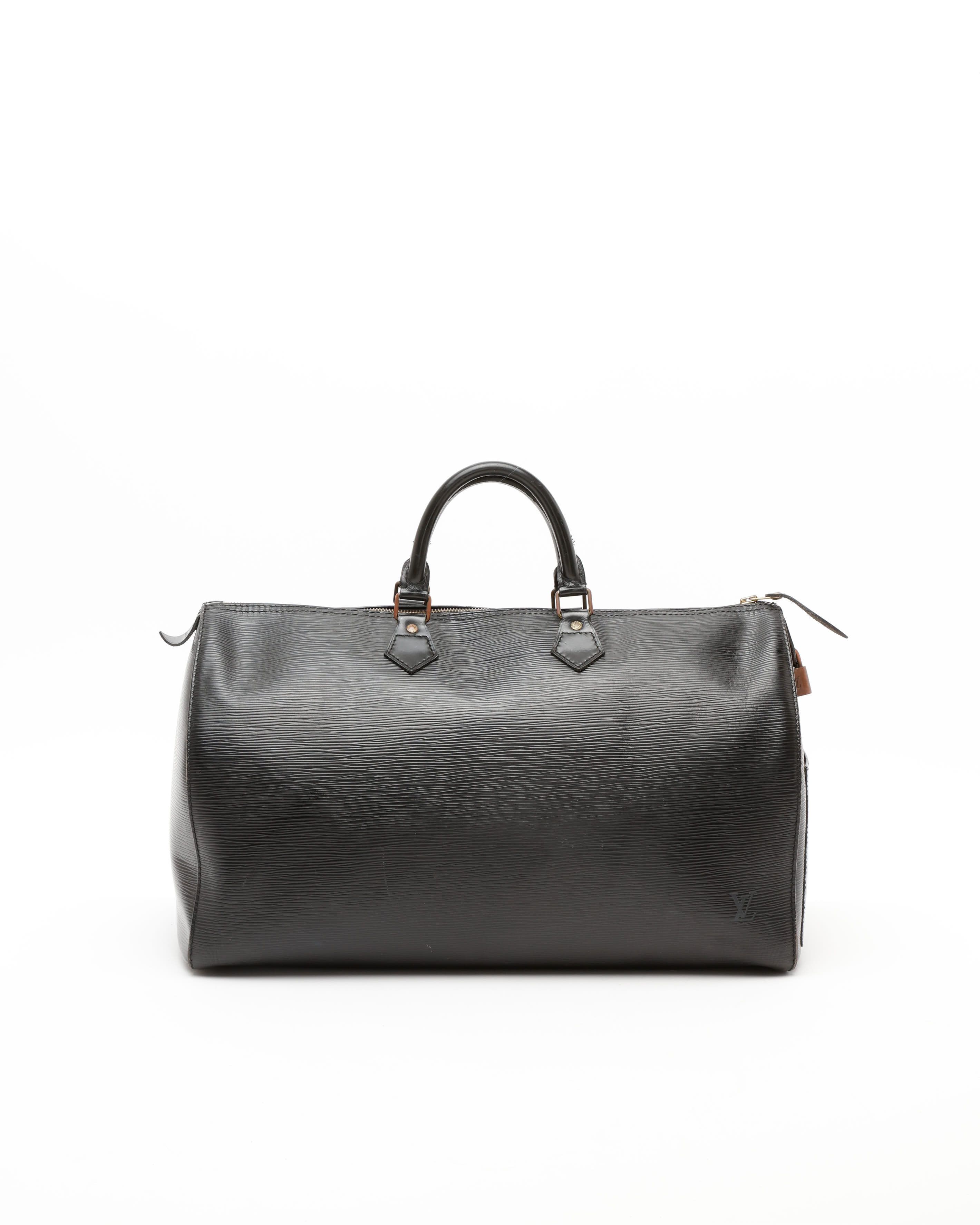 Pre-owned Louis Vuitton Epi Speedy 40 Bag