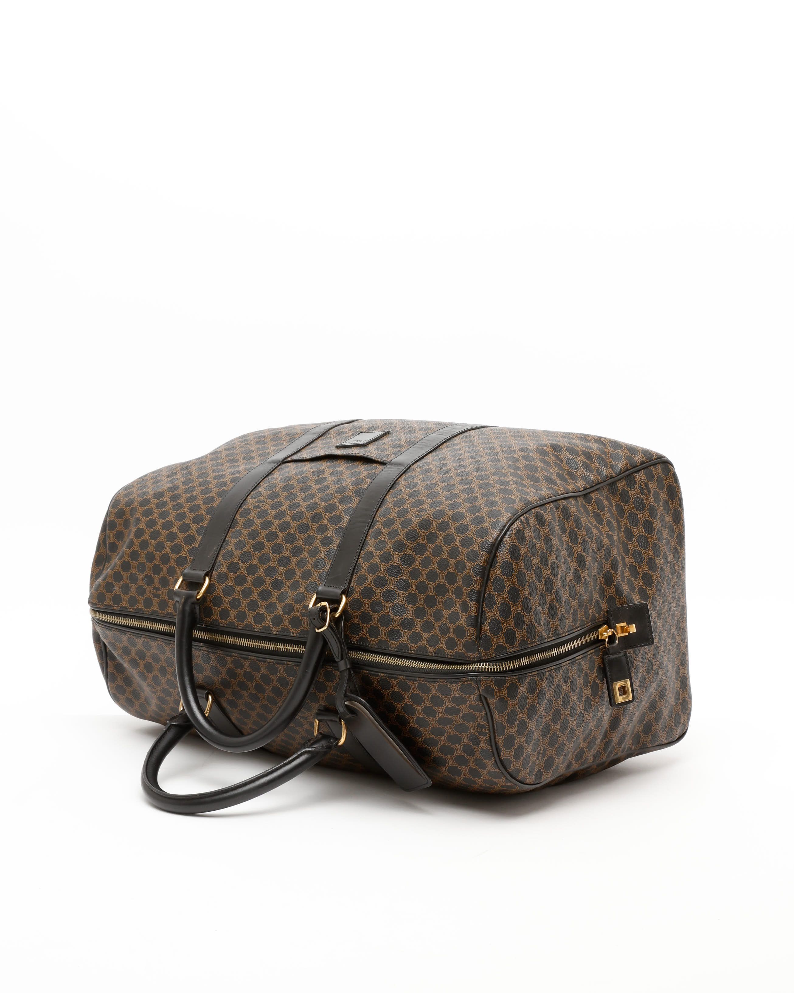 Celine Céline Macadam Boston Bag