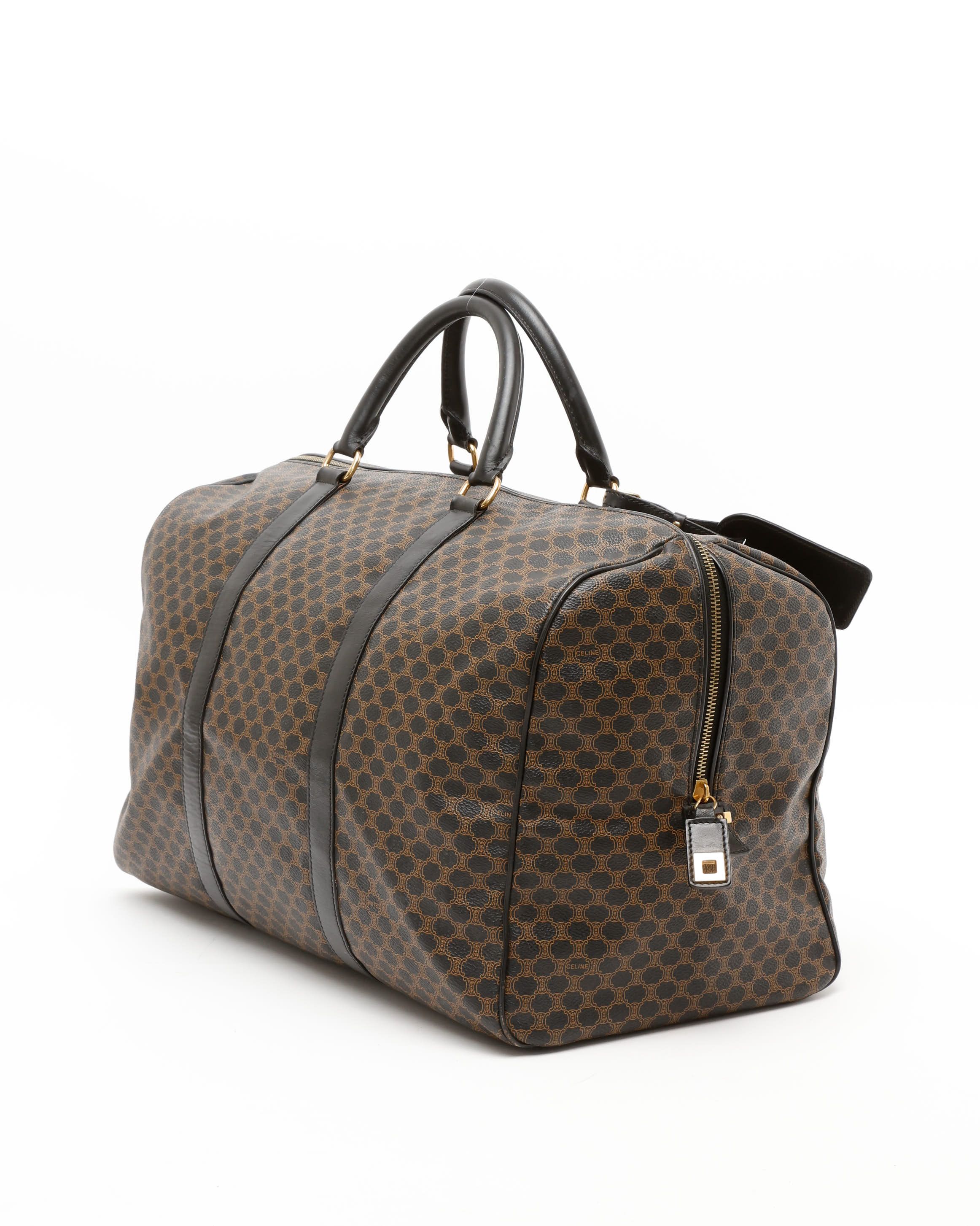 Celine Céline Macadam Boston Bag
