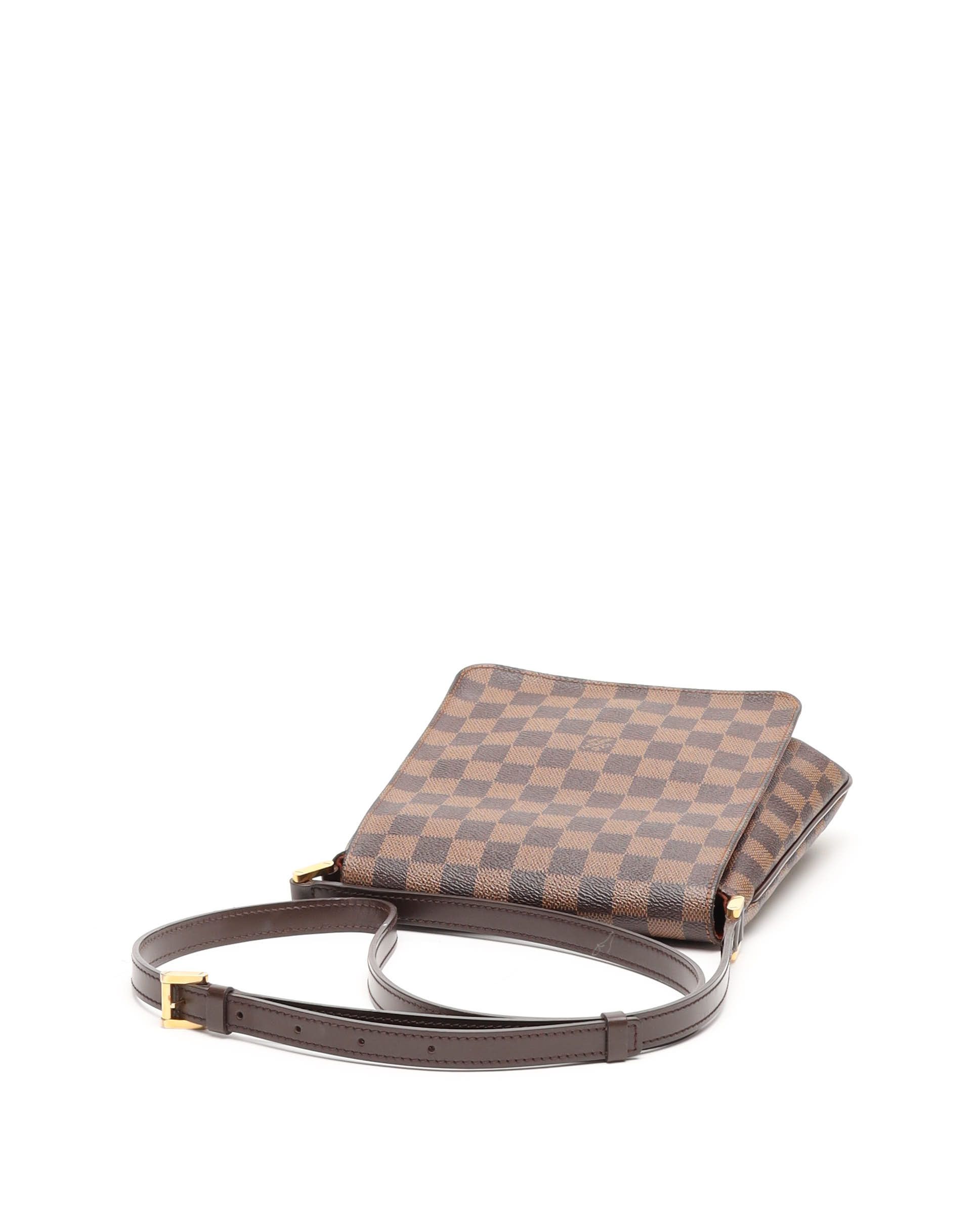 Pre-owned Louis Vuitton Damier Ebene Musette Salsa Bag