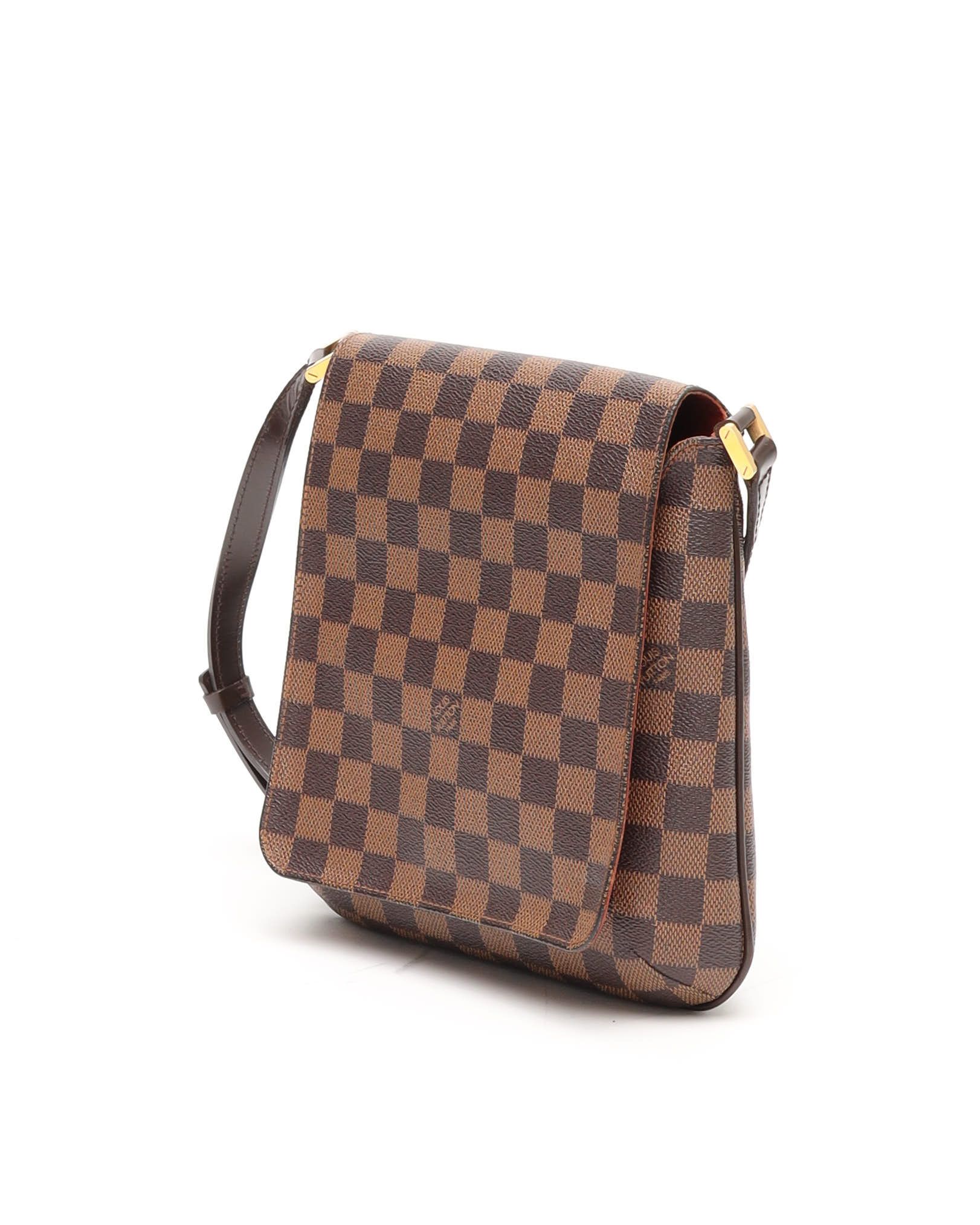 Pre-owned Louis Vuitton Damier Ebene Musette Salsa Bag