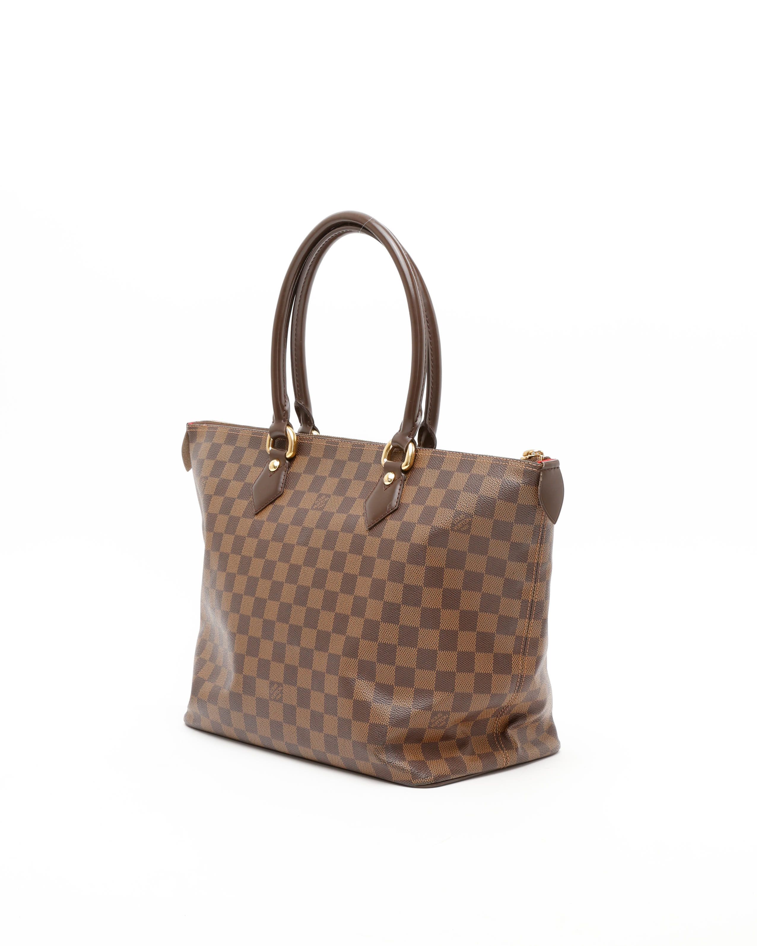 Pre-owned Louis Vuitton Damier Saleya Mm Bag
