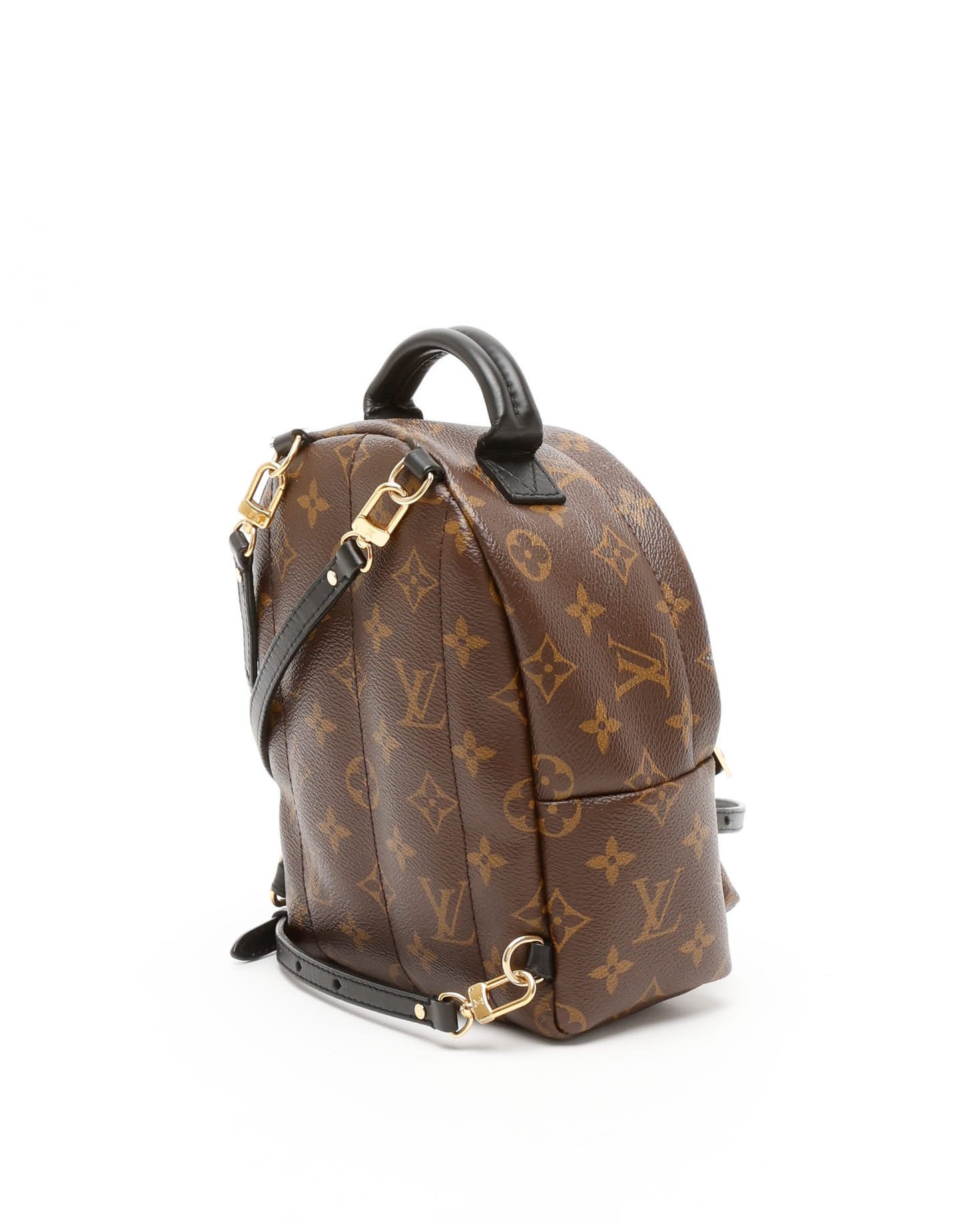 Pre-owned Louis Vuitton Mini Palm Springs Backpack