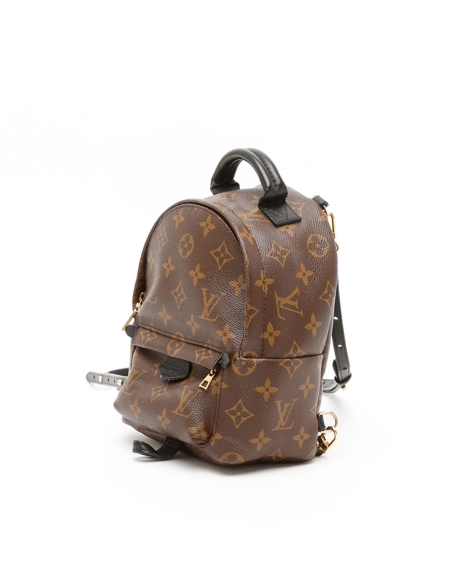 Pre-owned Louis Vuitton Mini Palm Springs Backpack