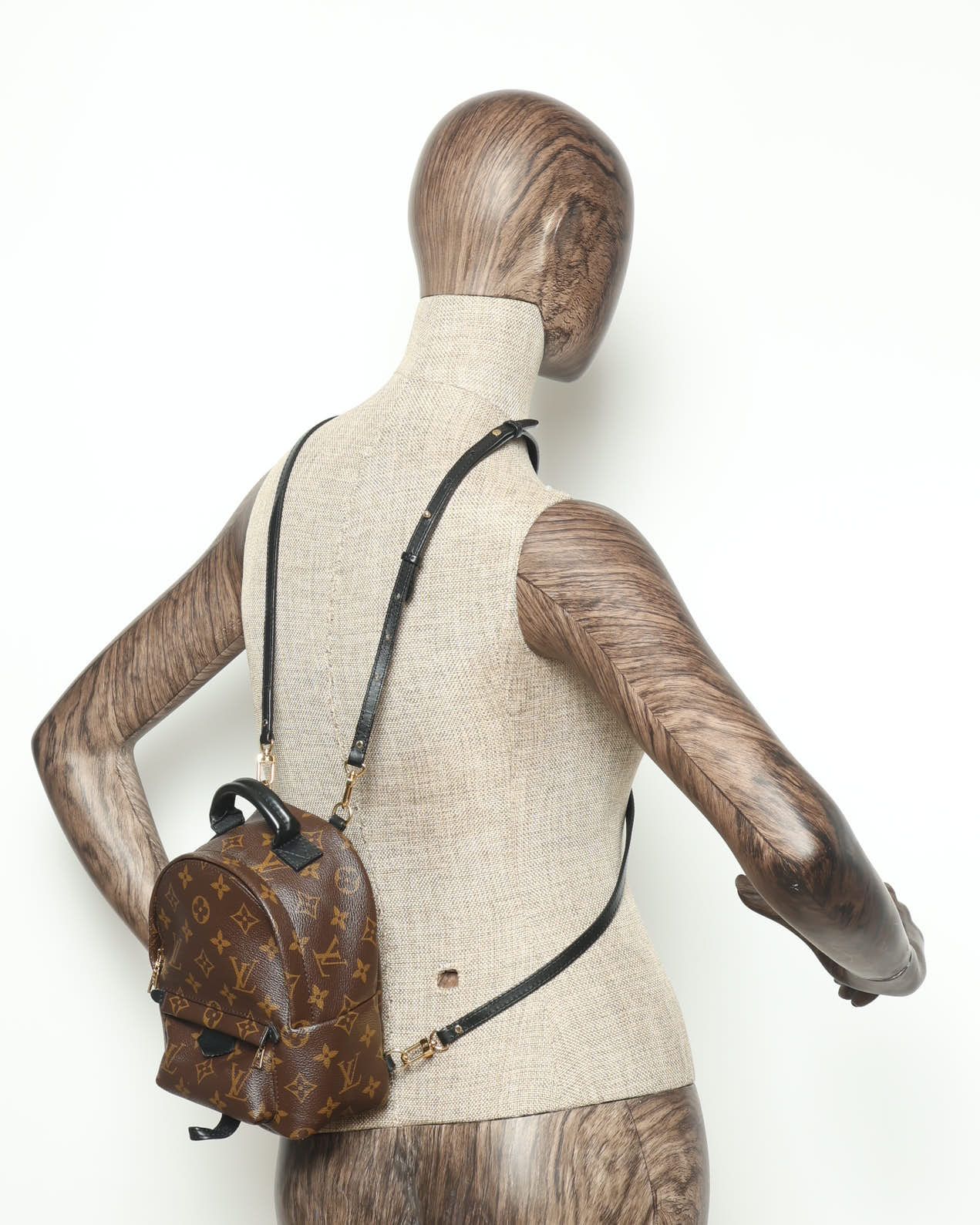 Pre-owned Louis Vuitton Mini Palm Springs Backpack