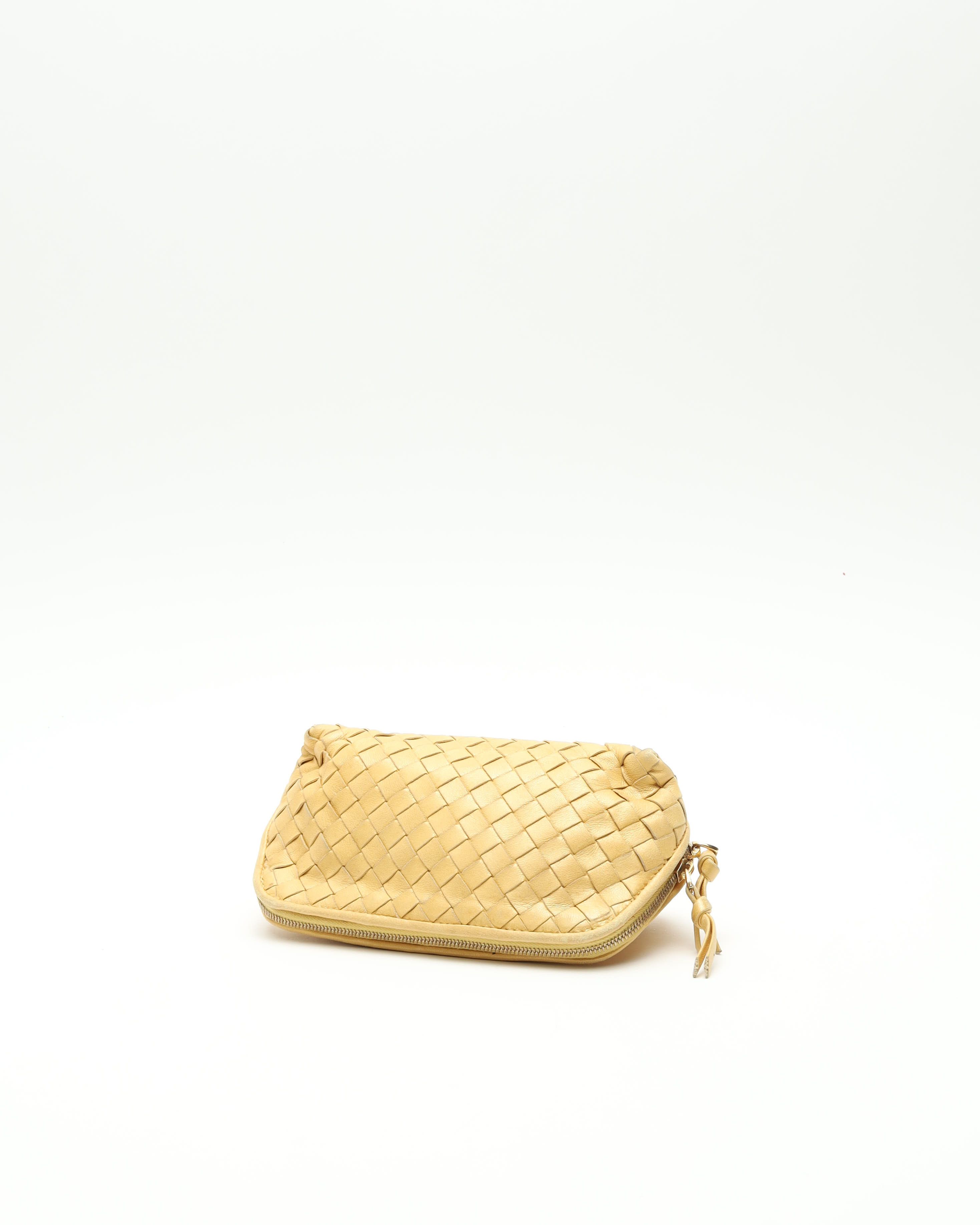 Bottega Veneta Intrecciato Leather Toiletry Pouch