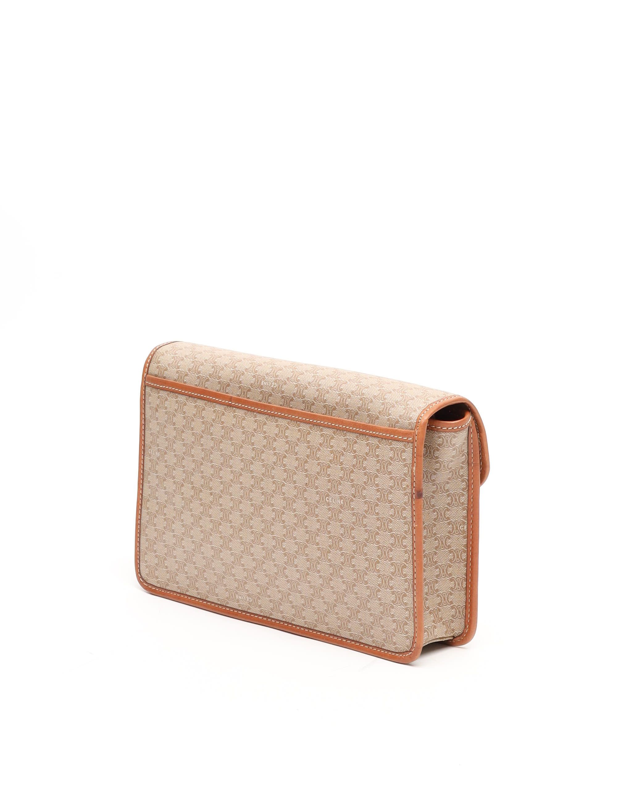 Celine Céline Macadam Crossbody Bag