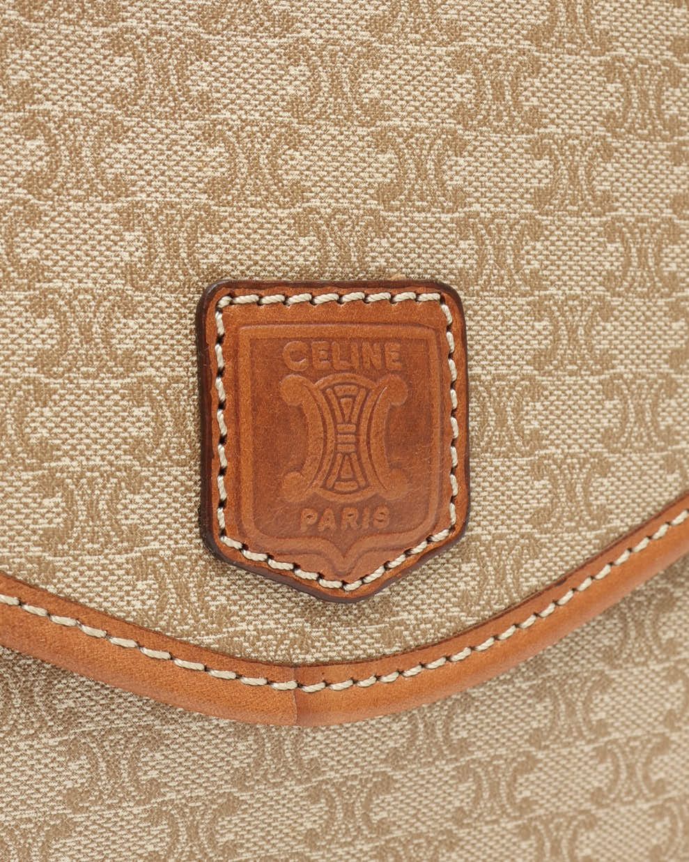 Celine Céline Macadam Crossbody Bag