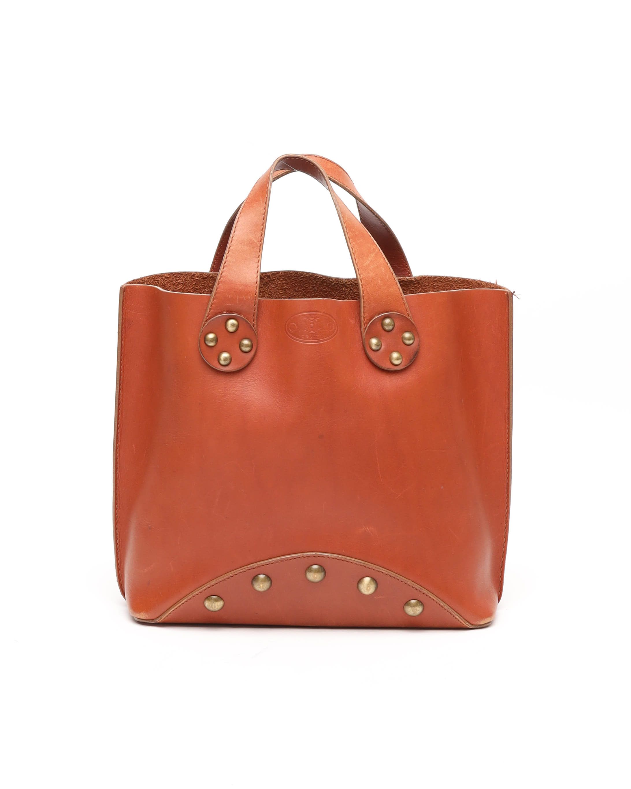 Celine Céline Studded Tote Bag