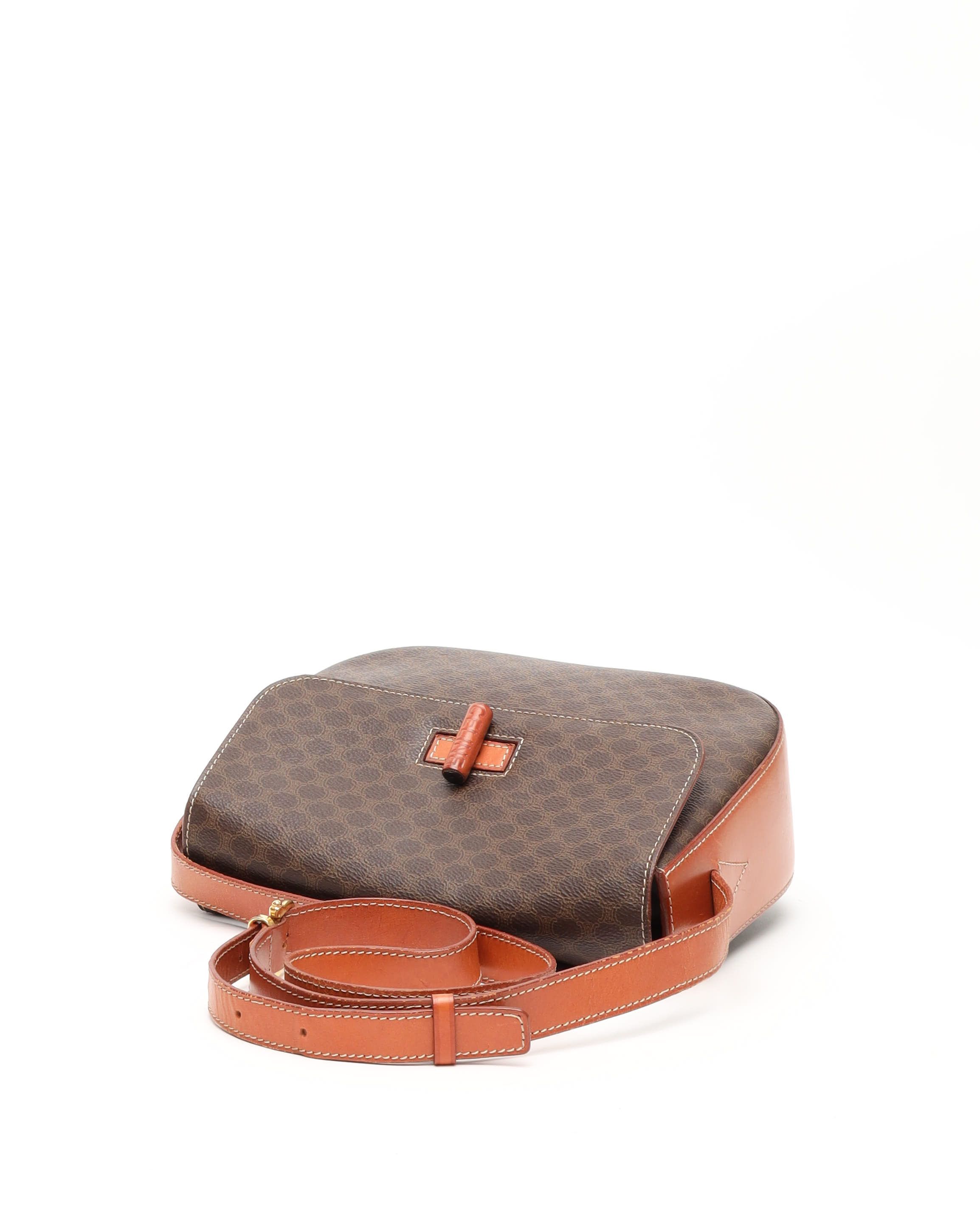 Celine Céline Macadam Crossbody Bag