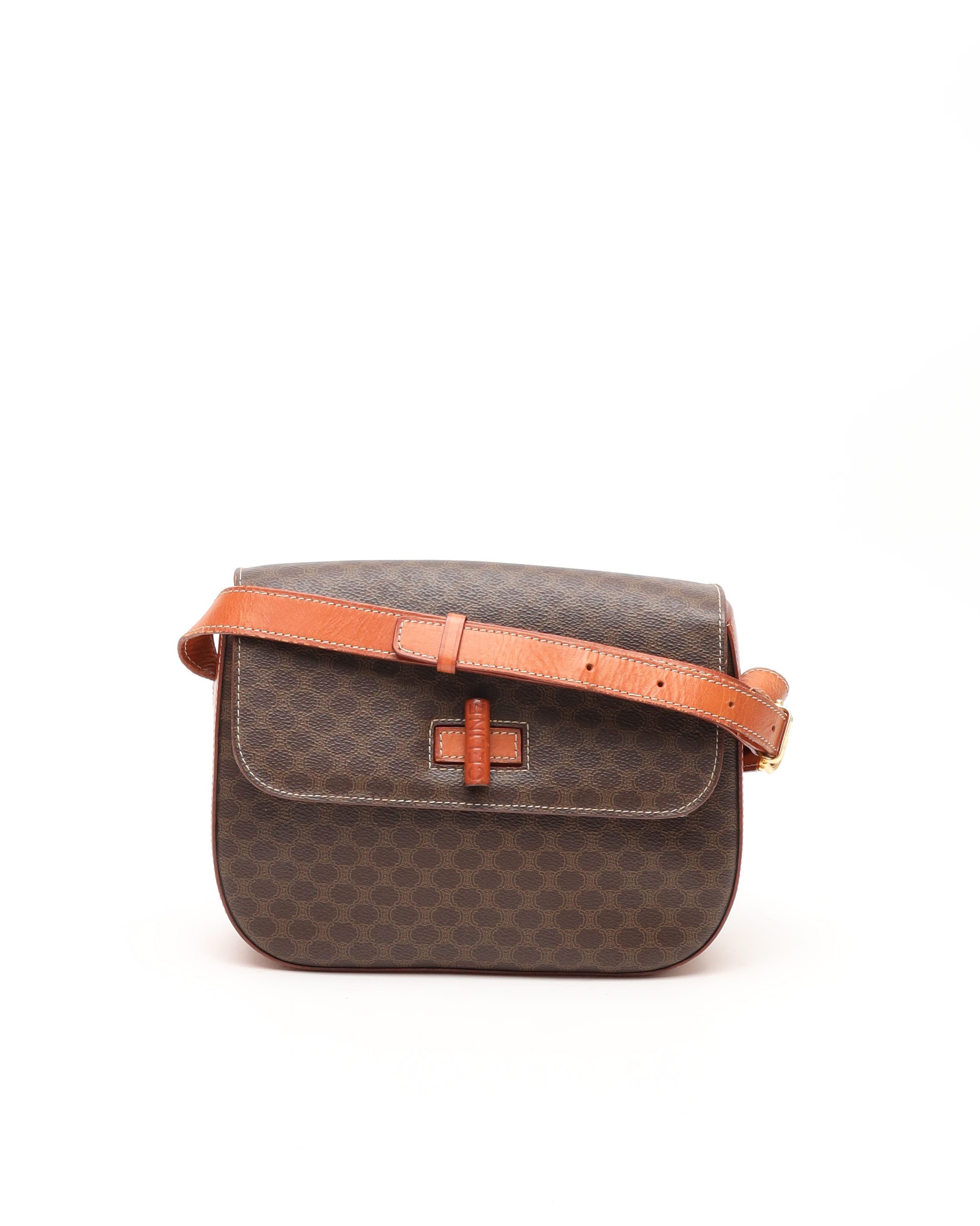 Celine Céline Macadam Crossbody Bag