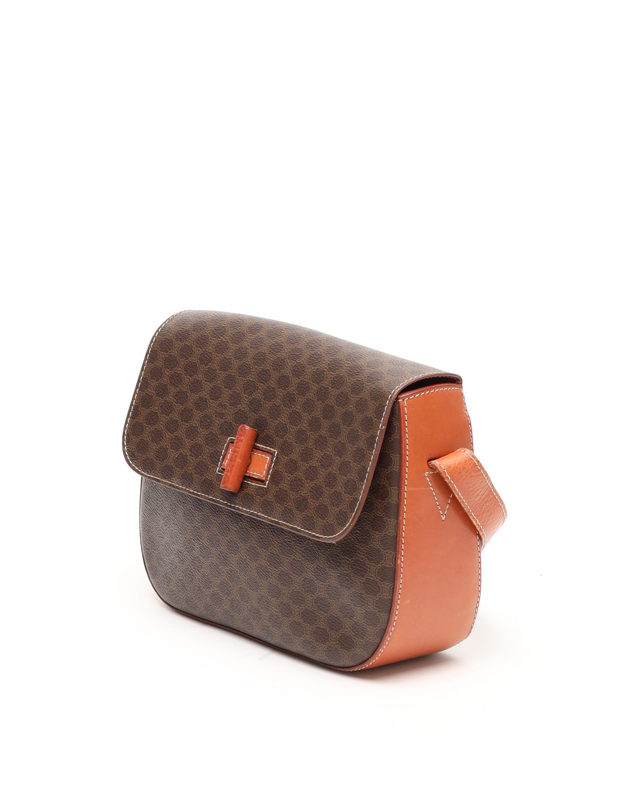 Celine Céline Macadam Crossbody Bag