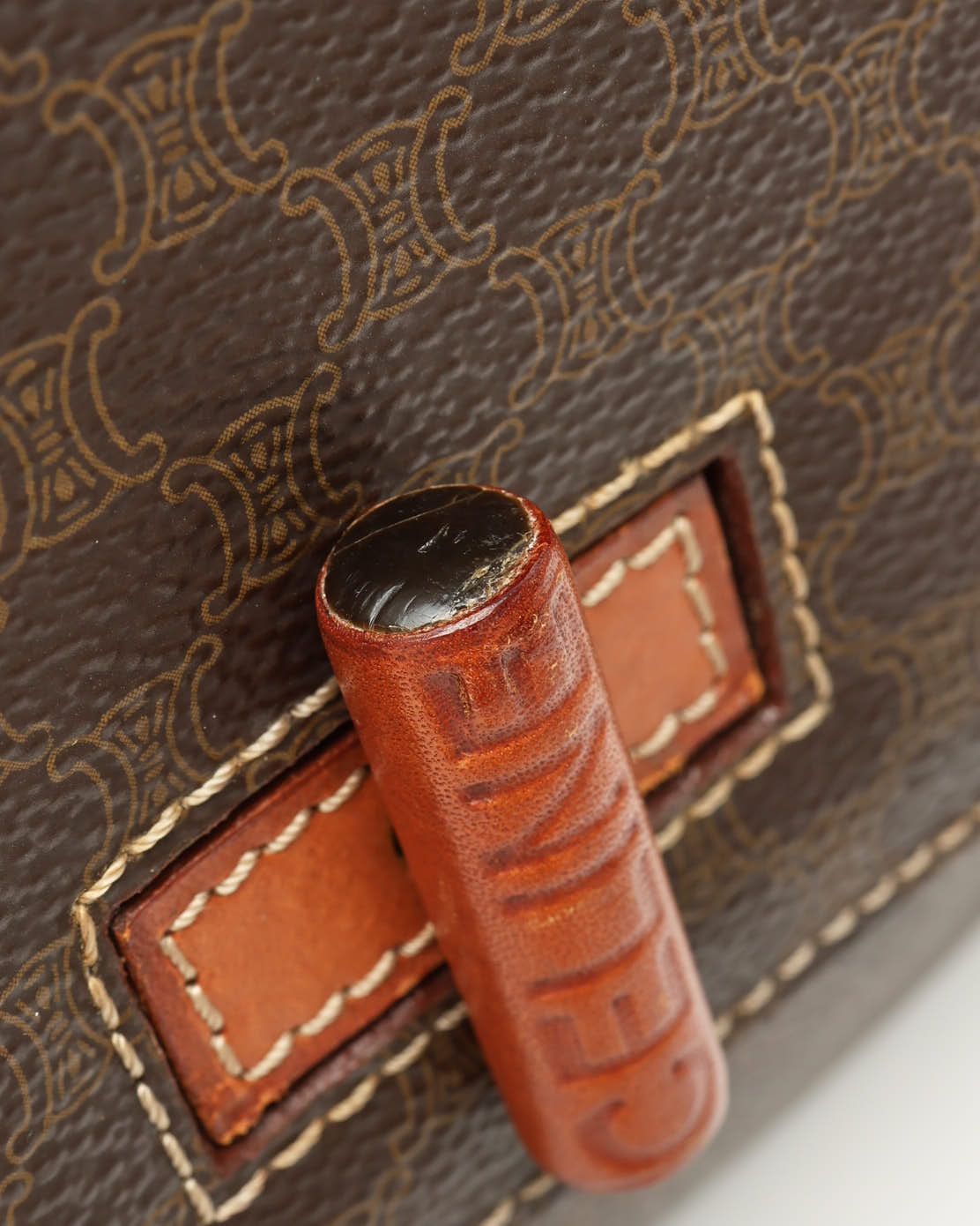Celine Céline Macadam Crossbody Bag