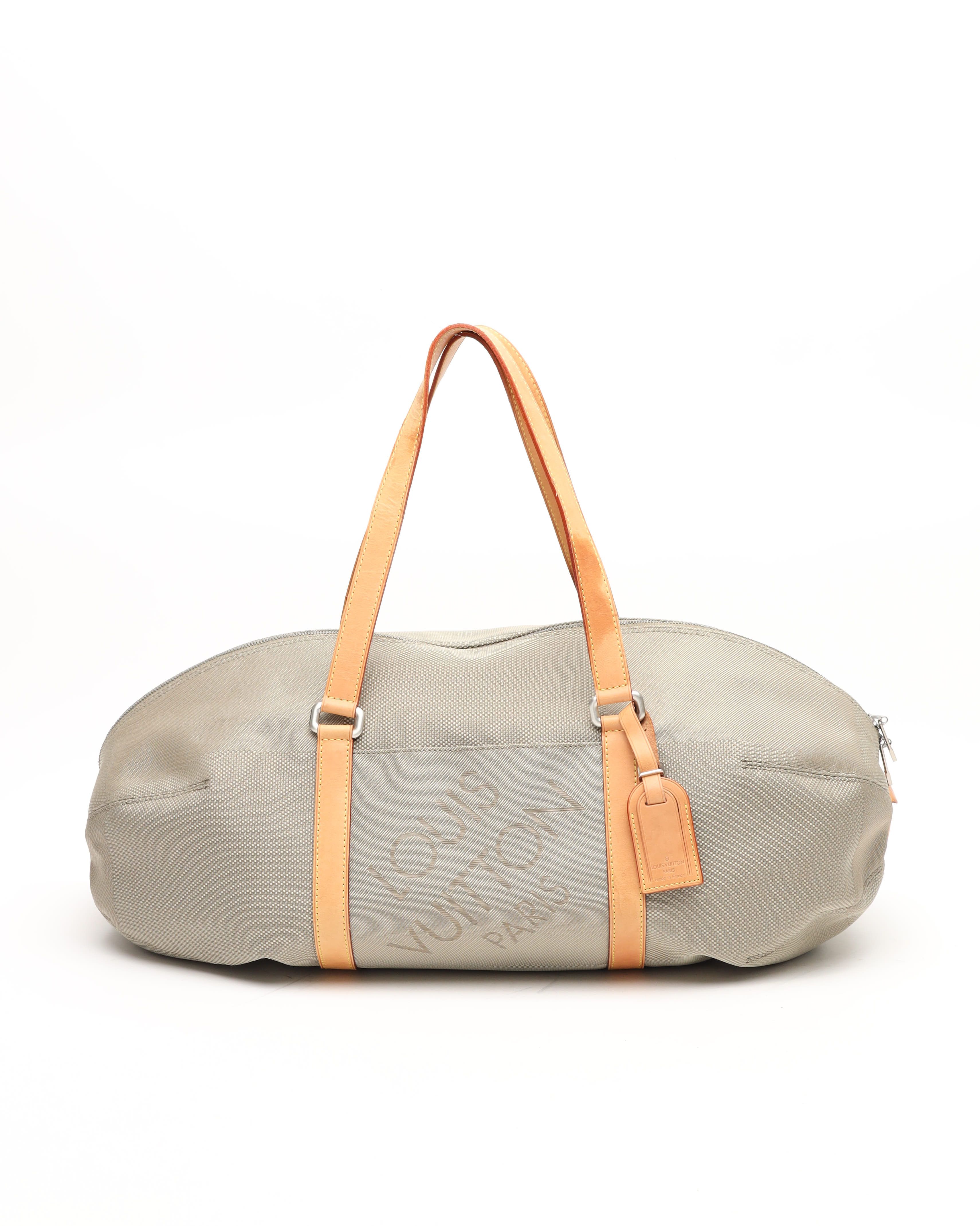 Pre-owned Louis Vuitton Damier Geant Attaquant Weekend Bag