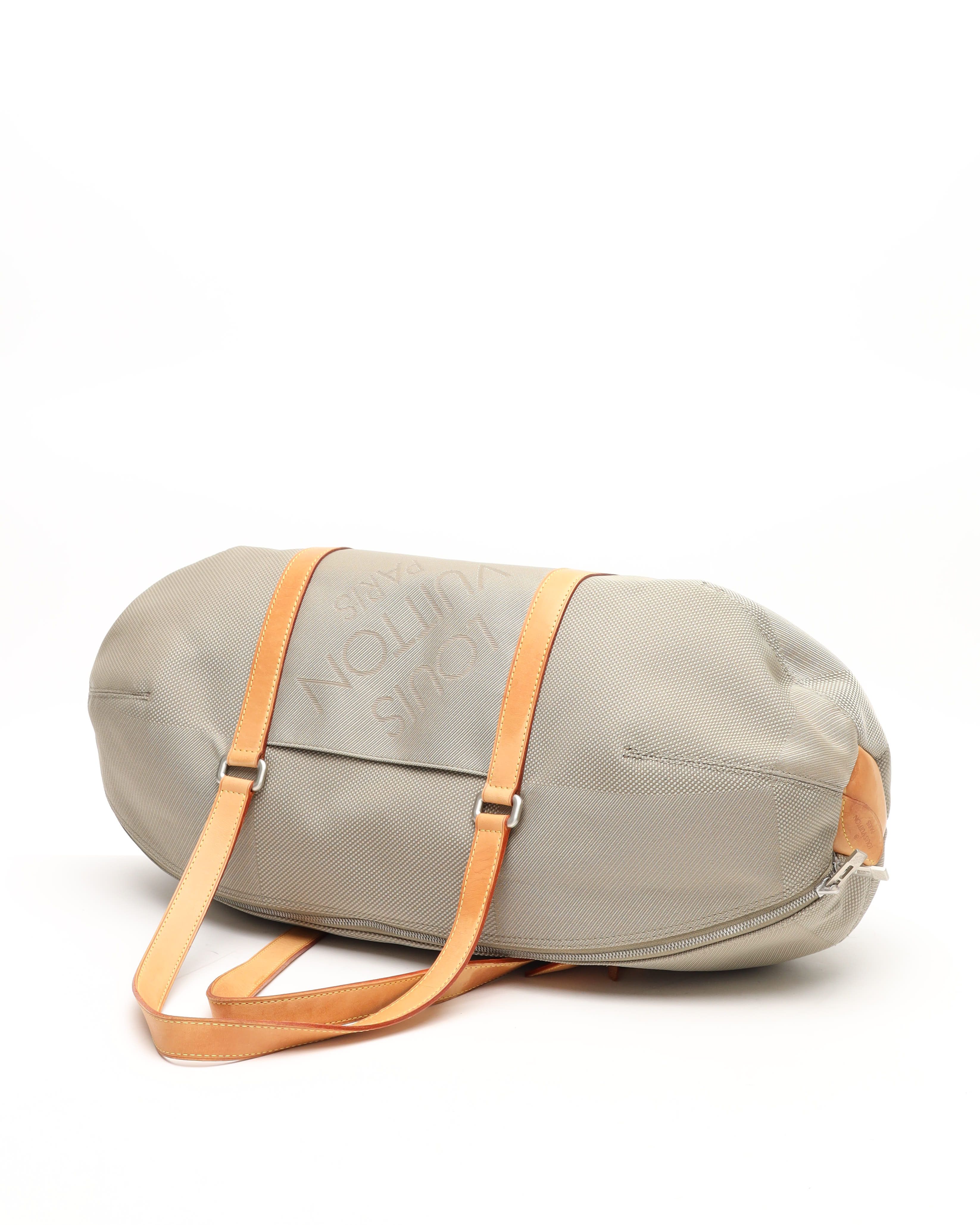 Pre-owned Louis Vuitton Damier Geant Attaquant Weekend Bag