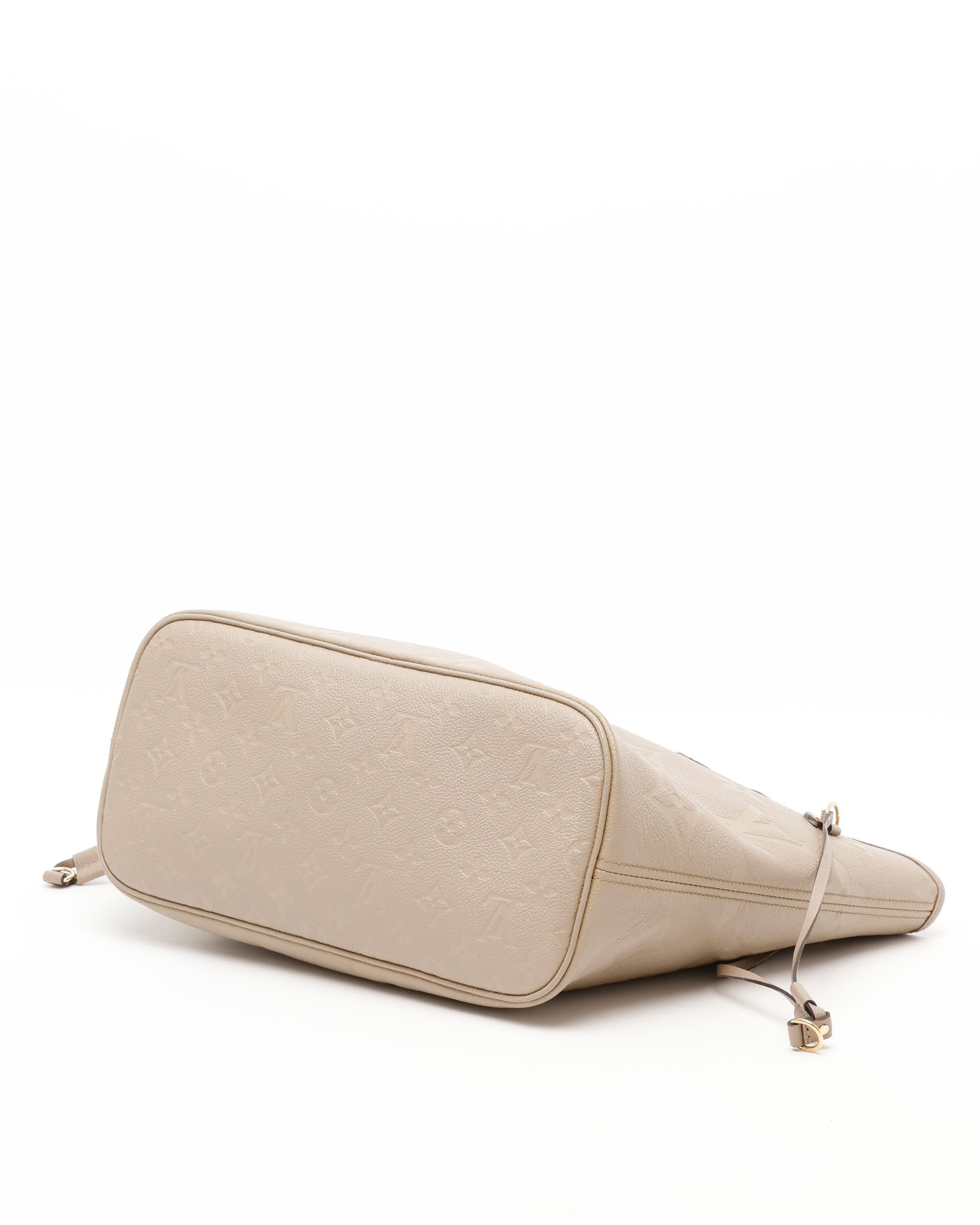 Pre-owned Louis Vuitton Empreinte Neverfull Mm Tote Bag