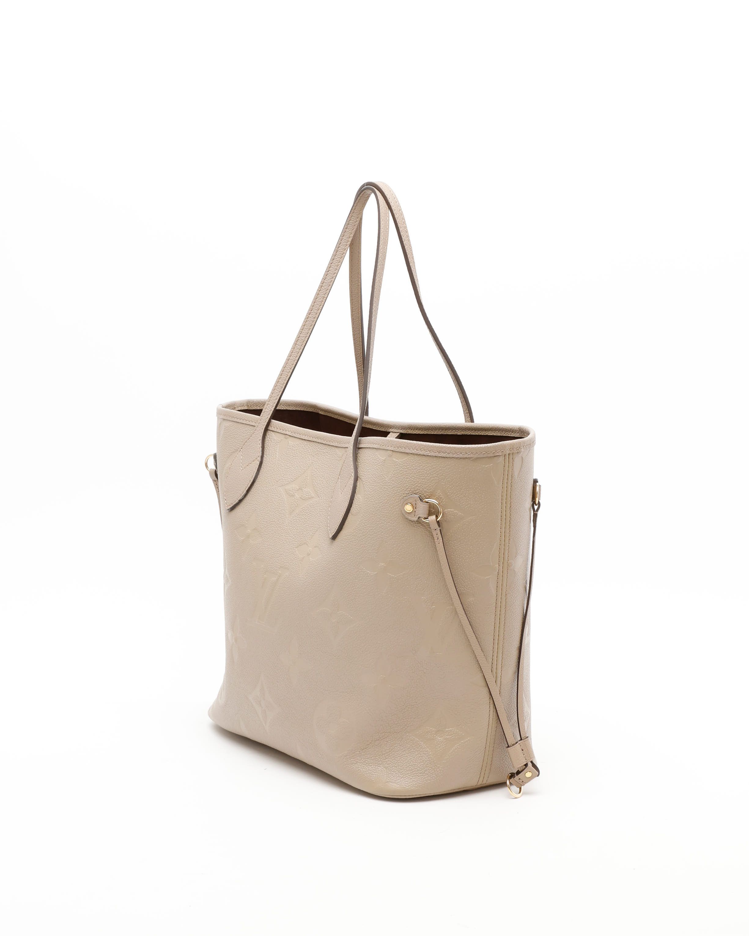 Pre-owned Louis Vuitton Empreinte Neverfull Mm Tote Bag