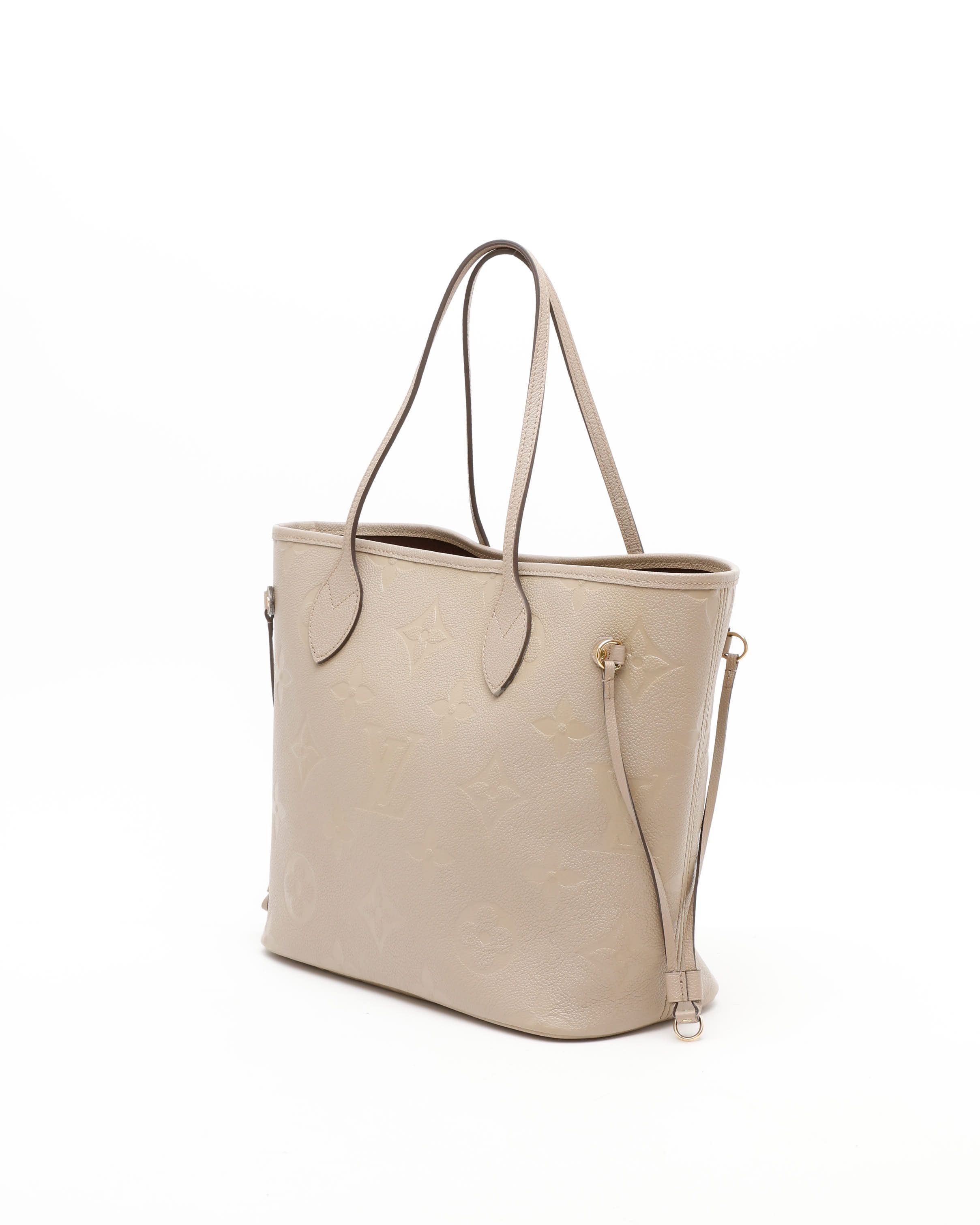 Pre-owned Louis Vuitton Empreinte Neverfull Mm Tote Bag