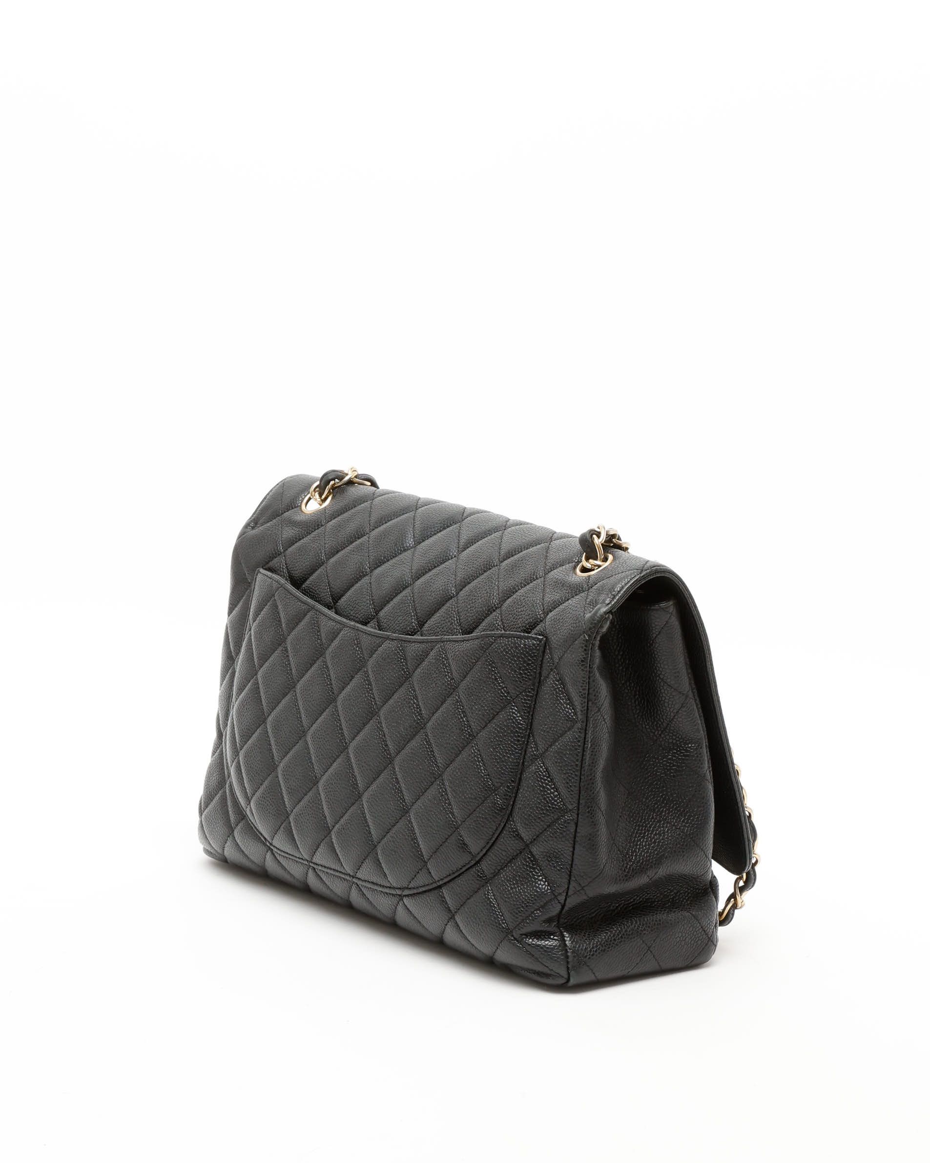 Pre-owned Chanel Classic Maxi Single Flap Bag