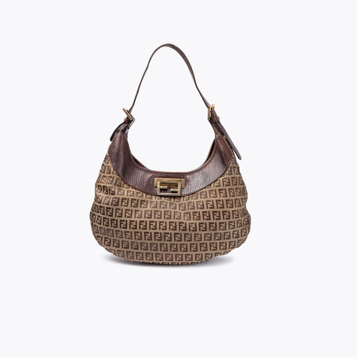 FENDI Zucchino Hobo Bag