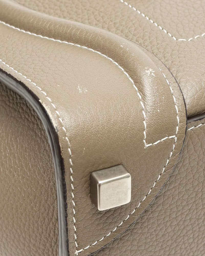 Celine Céline Micro Luggage Tote Bag