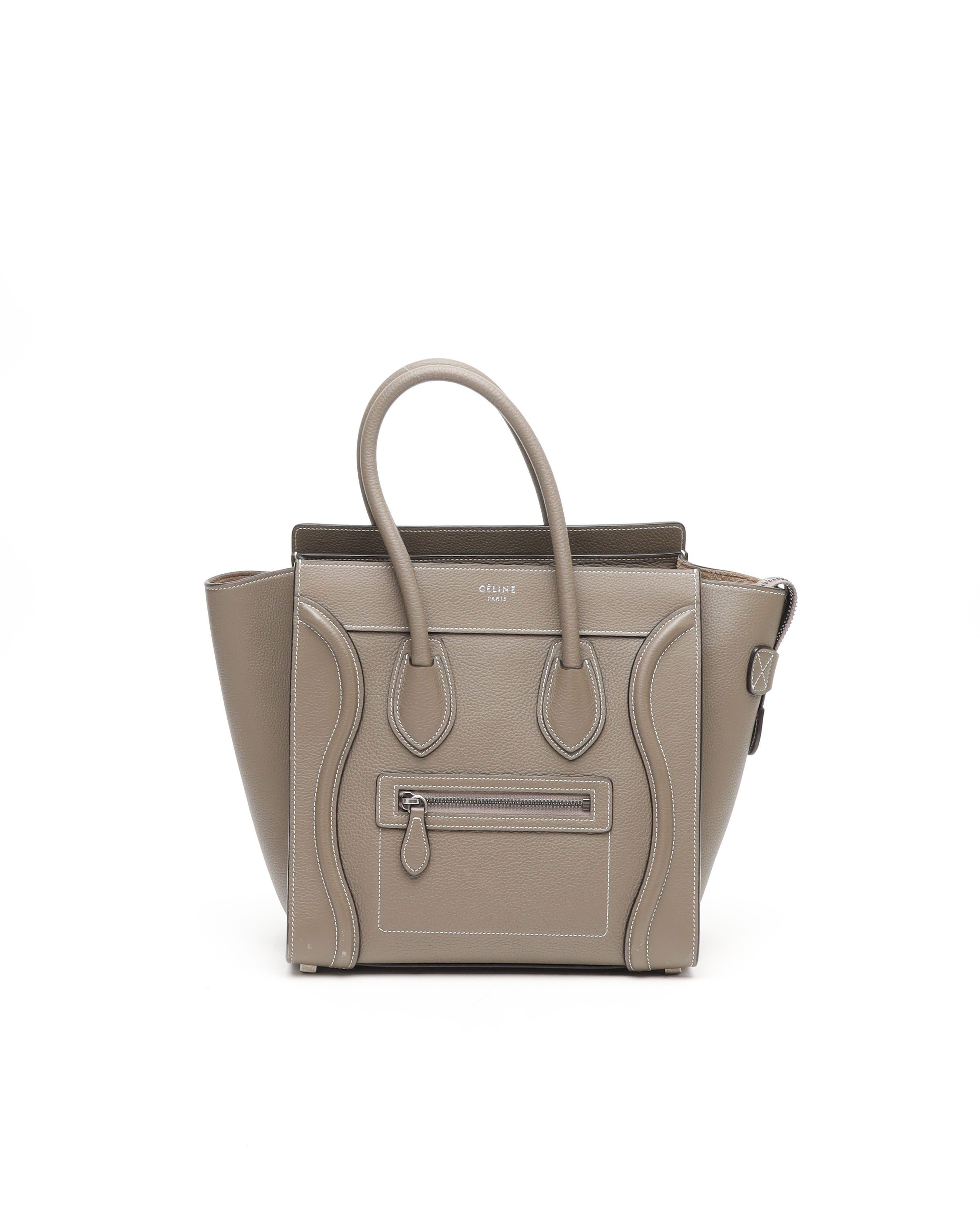 Celine Céline Micro Luggage Tote Bag