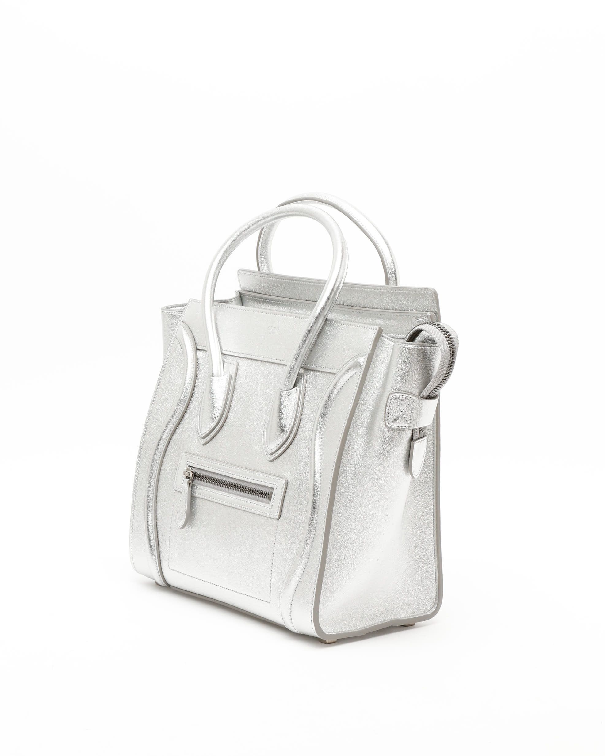 Celine Céline Micro Luggage Tote Bag