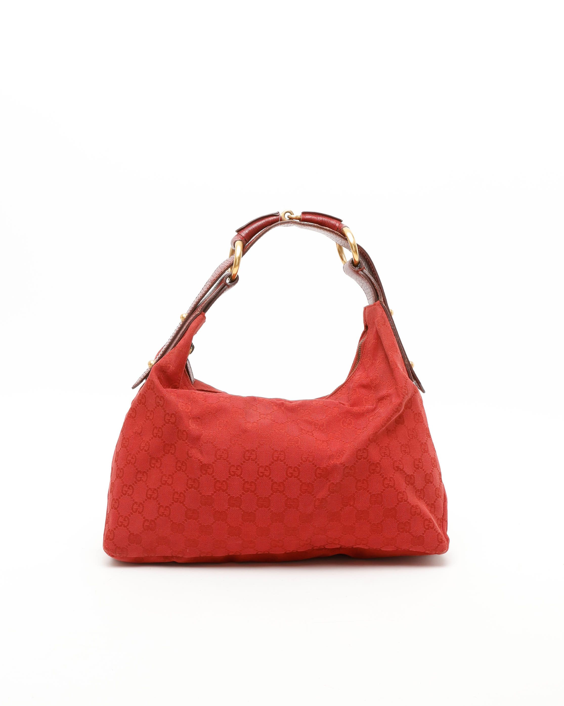 Gucci GG Horsebit Shoulder Bag