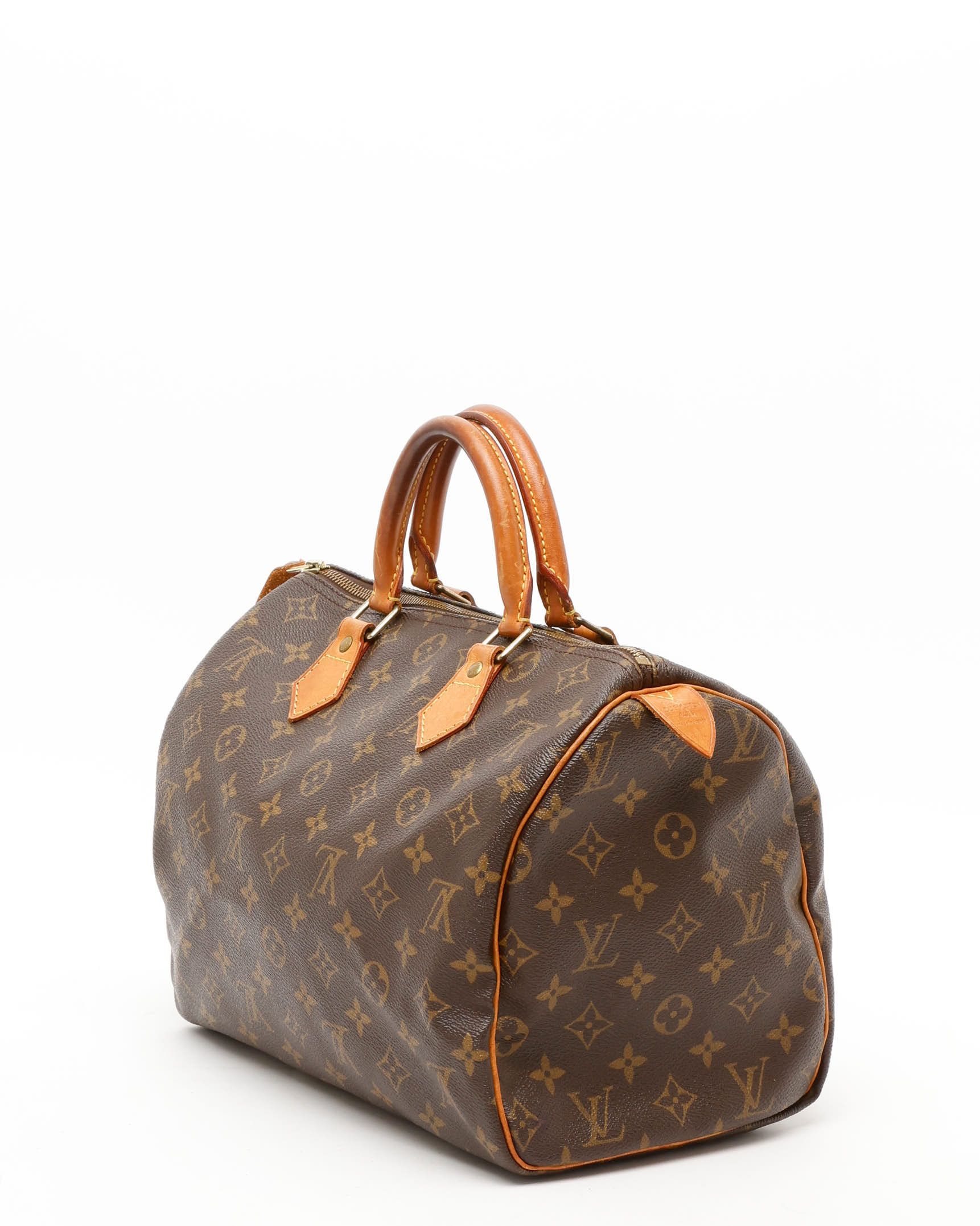 Pre-owned Louis Vuitton Monogram Speedy 30 Bag