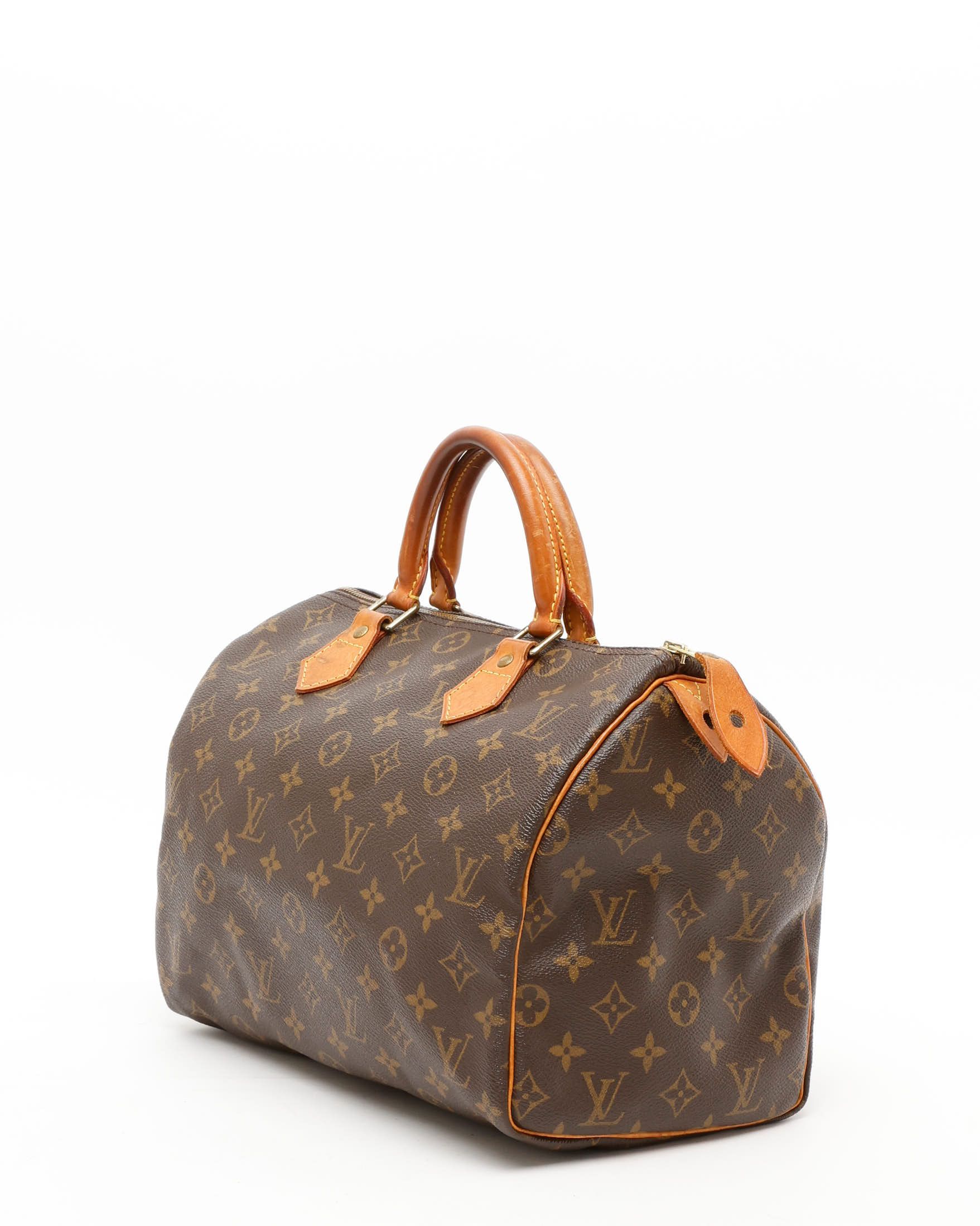 Pre-owned Louis Vuitton Monogram Speedy 30 Bag