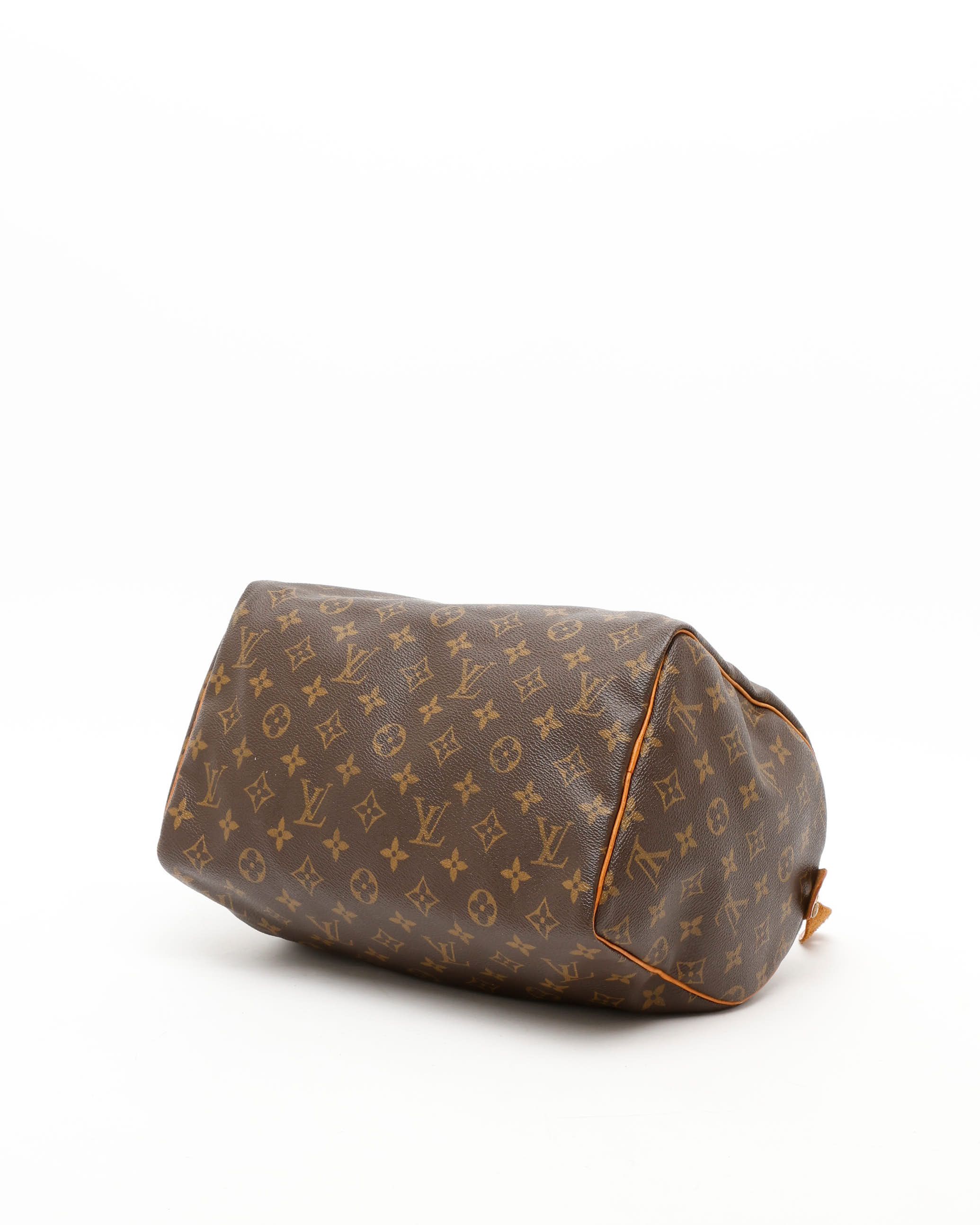 Pre-owned Louis Vuitton Monogram Speedy 30 Bag