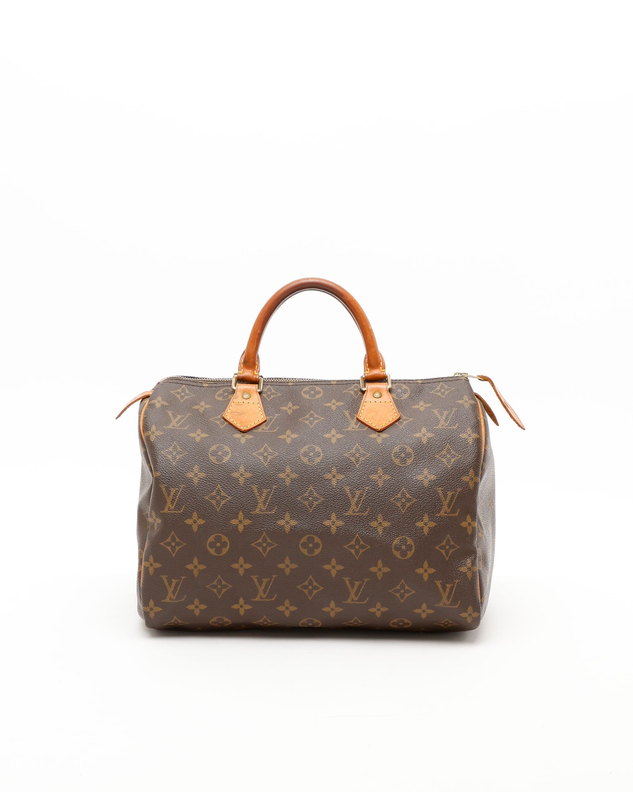 Pre-owned Louis Vuitton Monogram Speedy 30 Bag