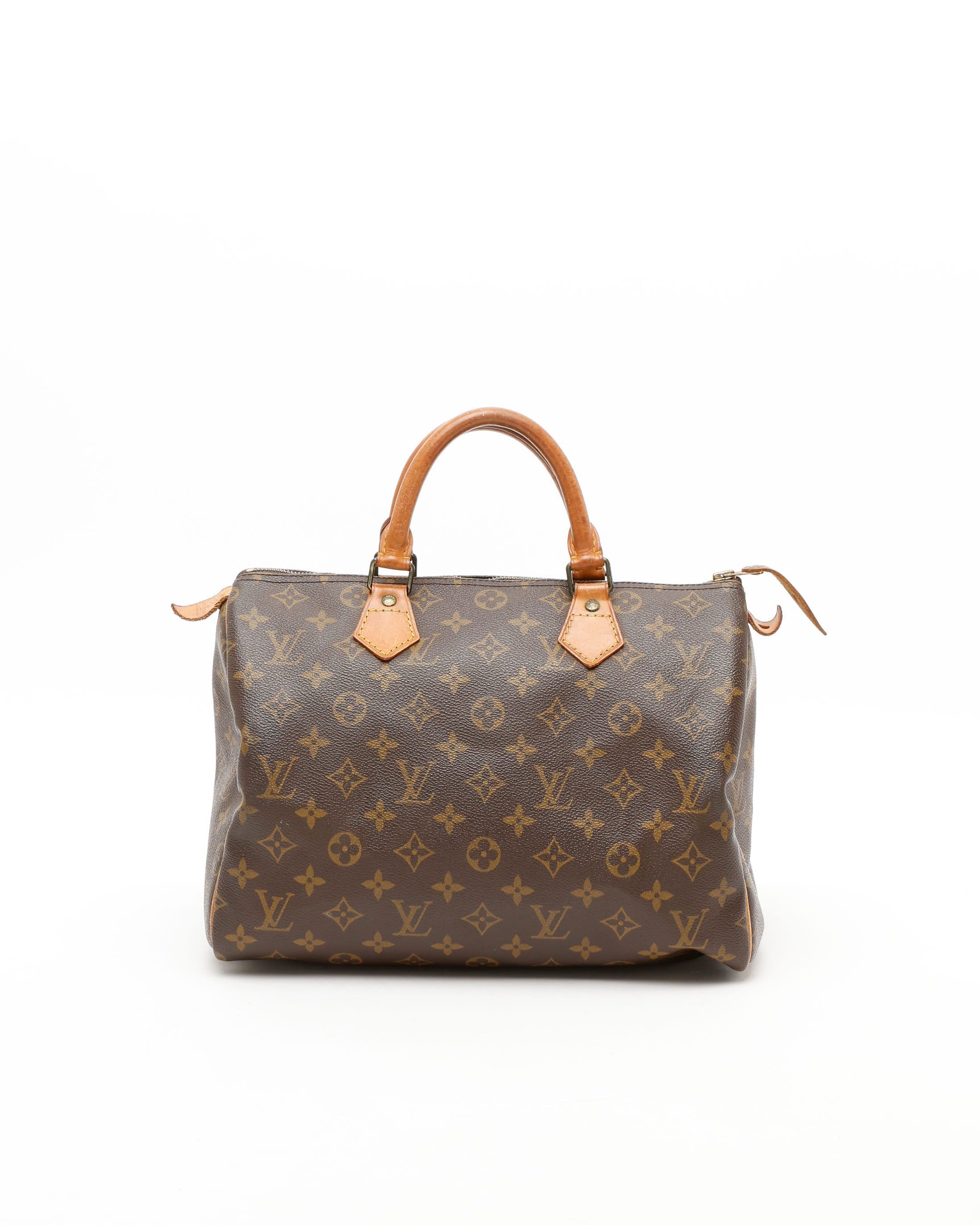 Pre-owned Louis Vuitton Monogram Speedy 30 Bag