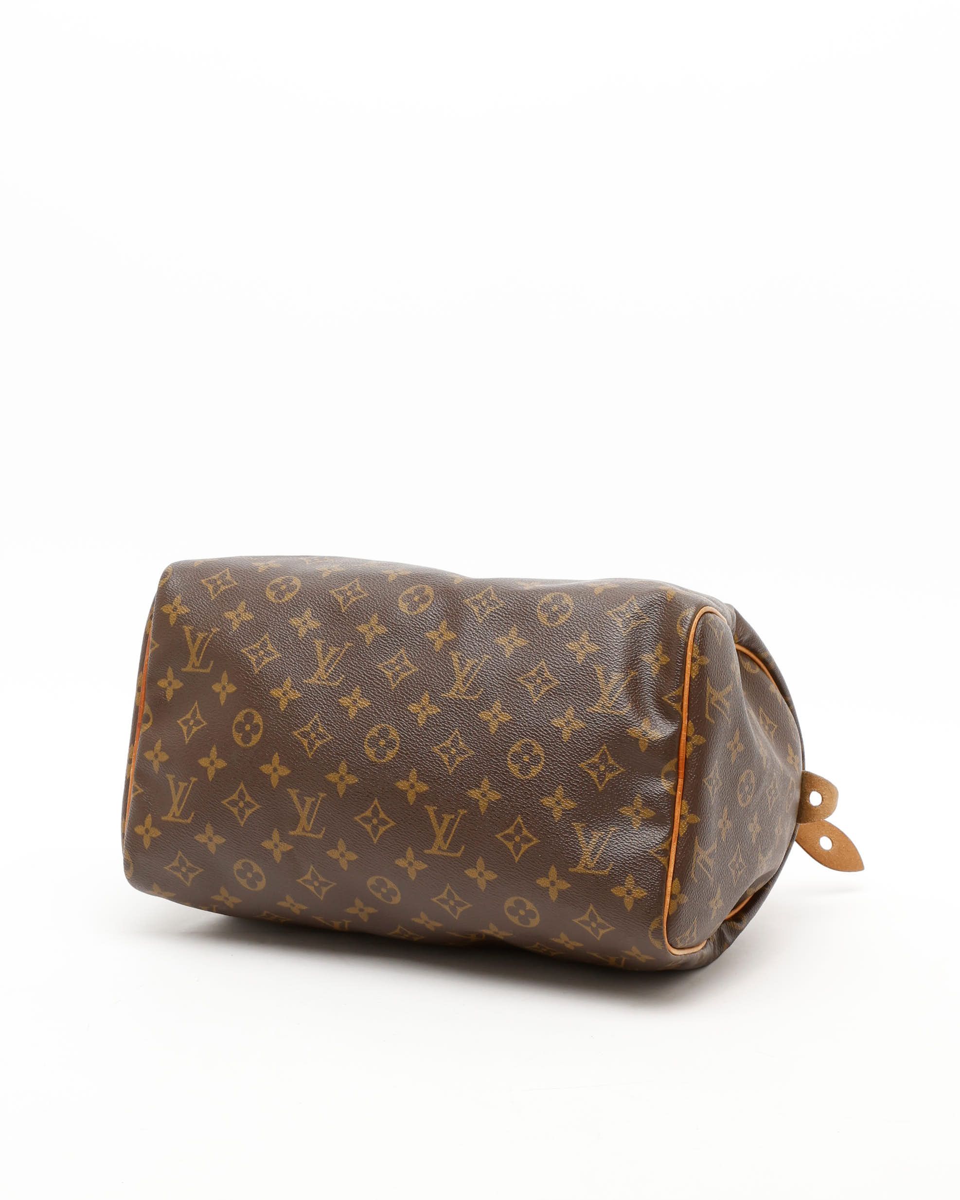 Pre-owned Louis Vuitton Monogram Speedy 30 Bag