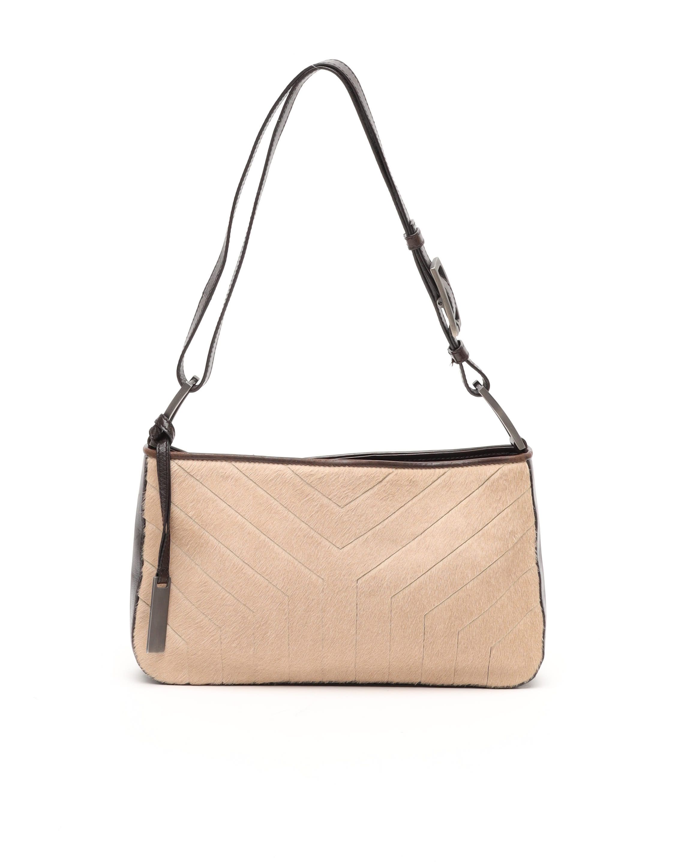 Saint Laurent Y Ponny Shoulder Bag