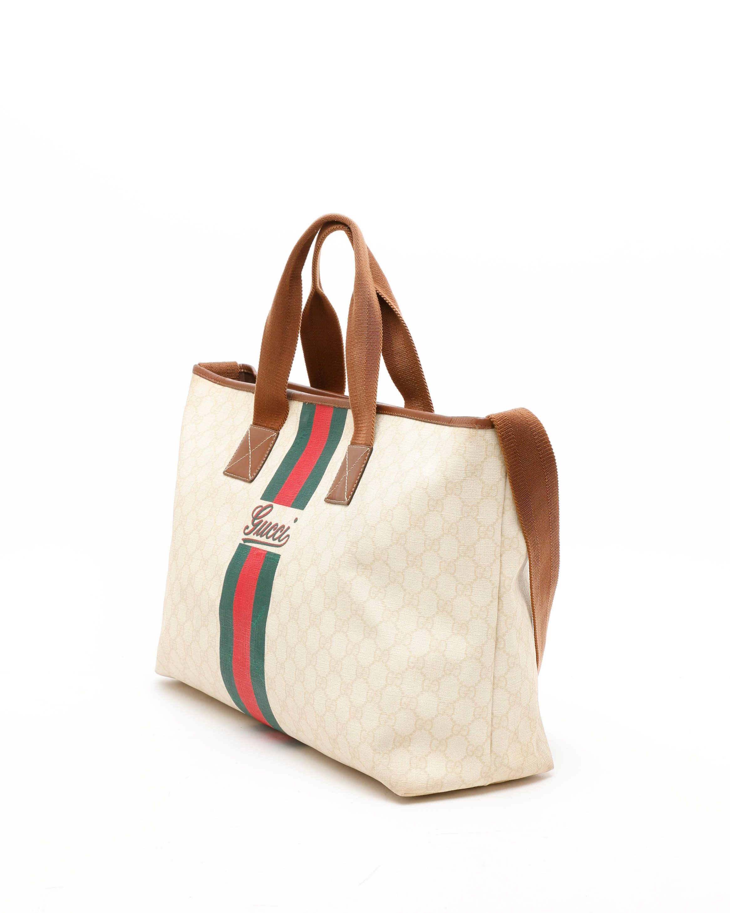 Gucci Sherry Joy Line Tote Bag