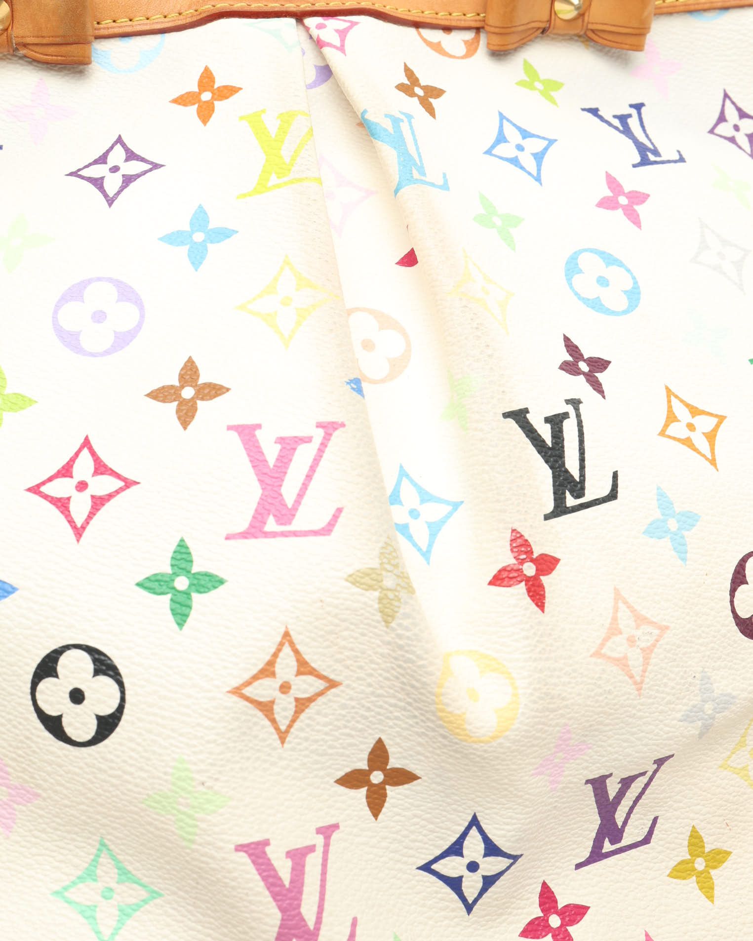 Pre-owned Louis Vuitton Murakami Charlene Mm Tote Bag