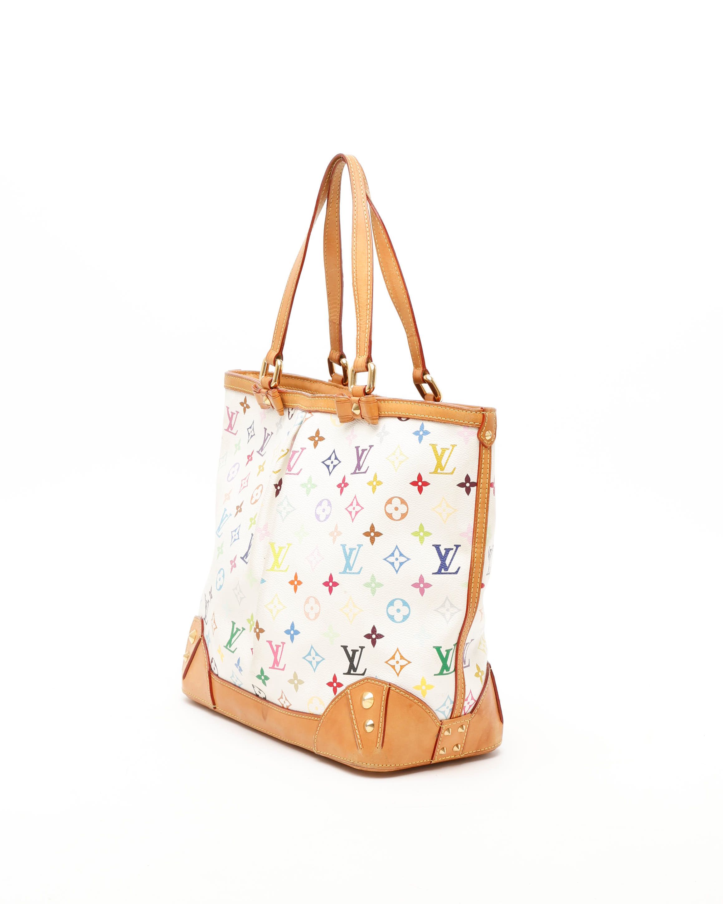 Pre-owned Louis Vuitton Murakami Charlene Mm Tote Bag
