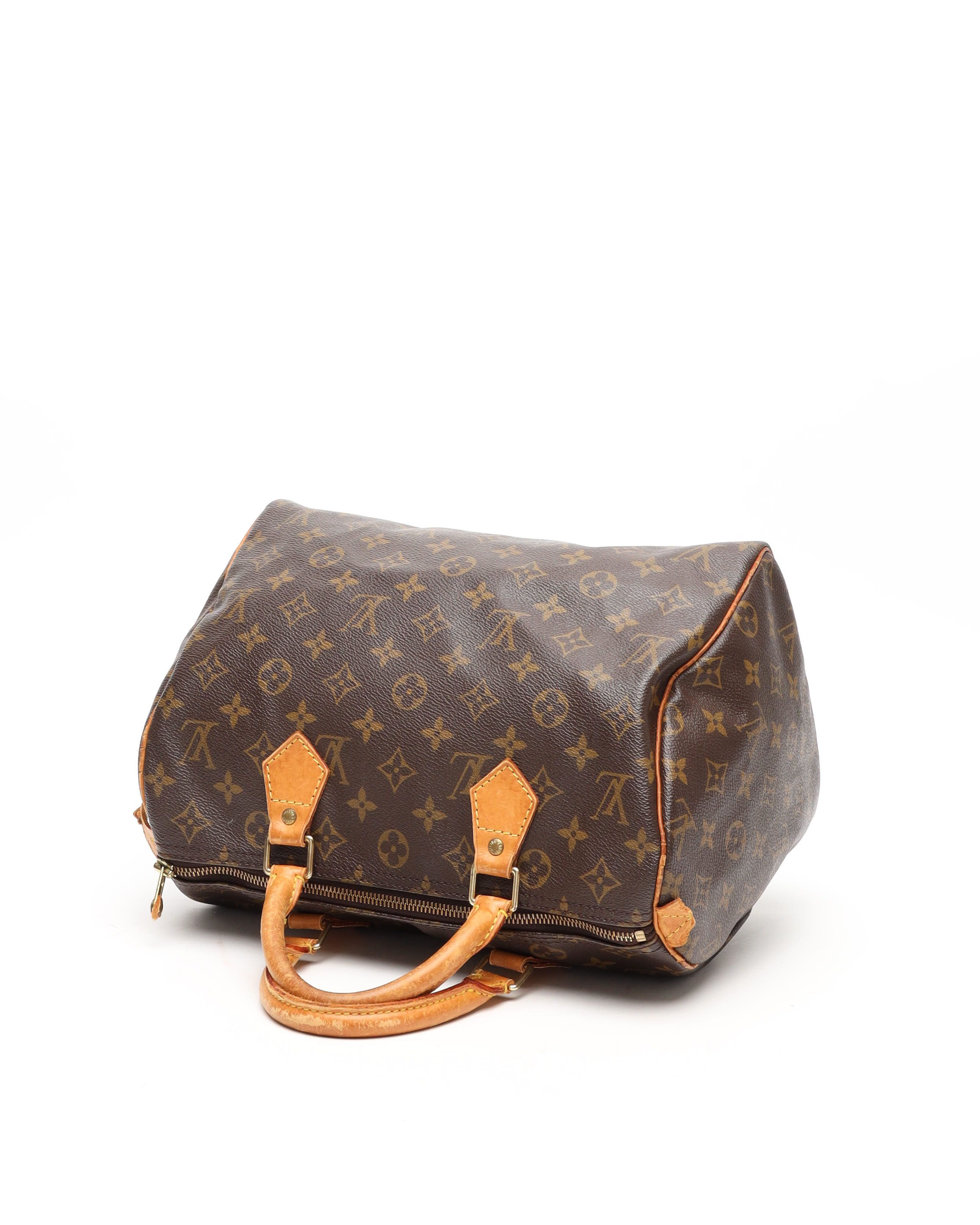 Pre-owned Louis Vuitton Monogram Speedy 30 Bag