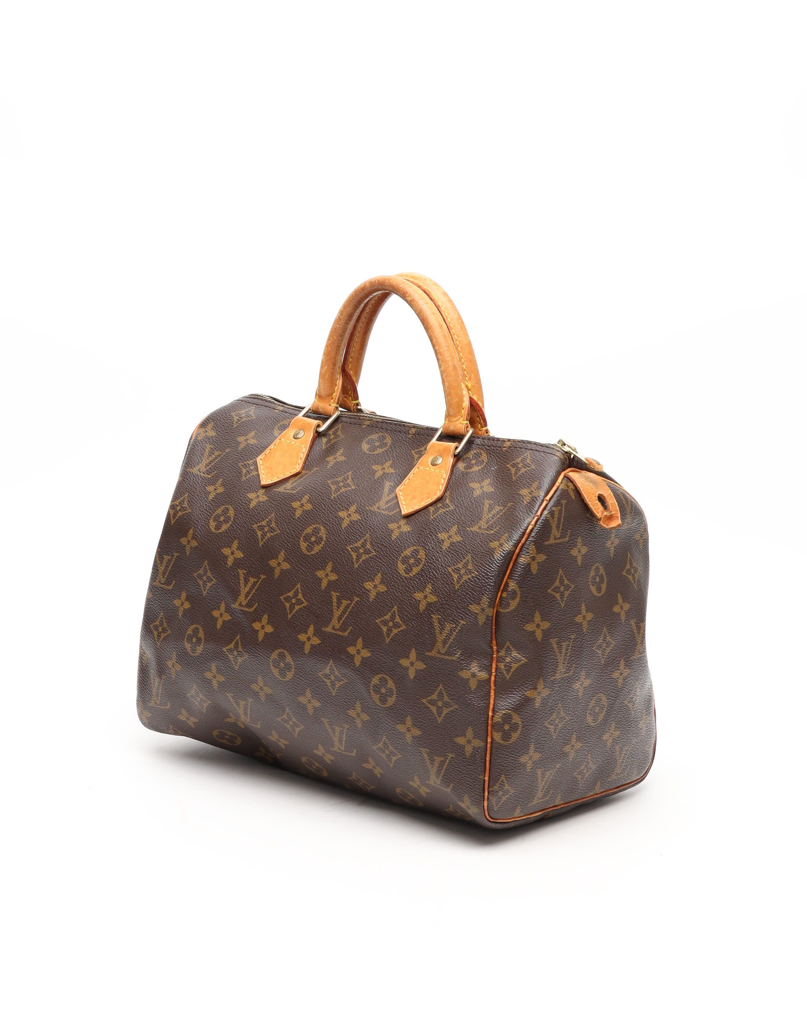 Pre-owned Louis Vuitton Monogram Speedy 30 Bag