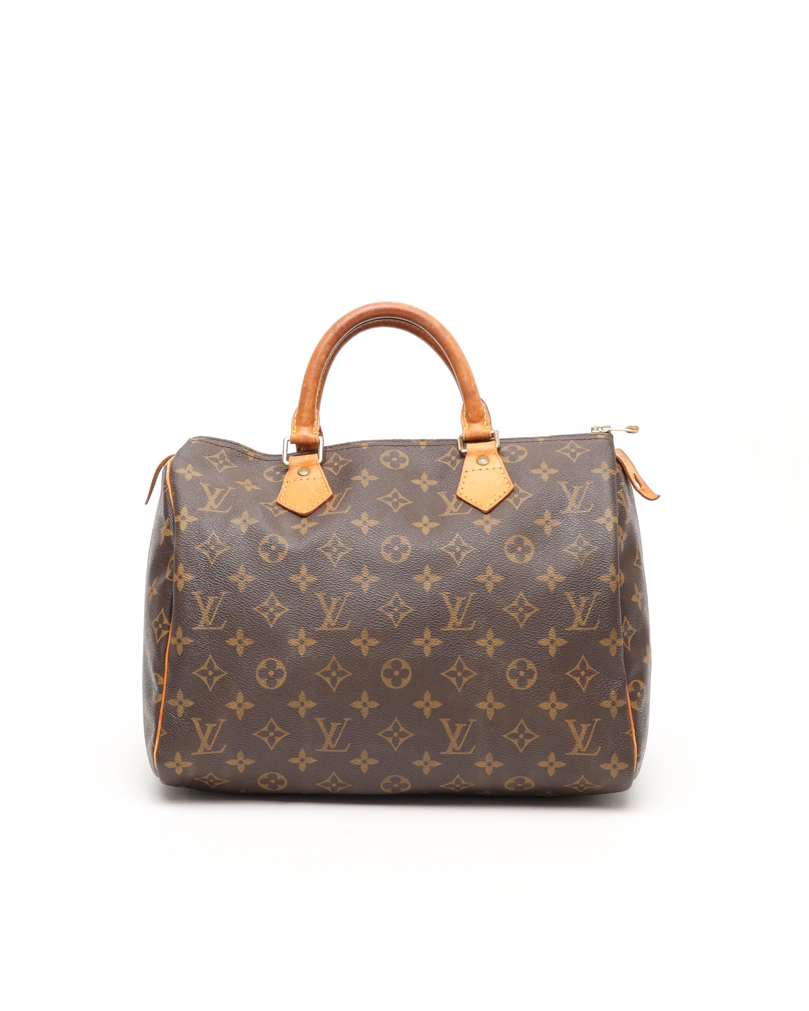 Pre-owned Louis Vuitton Monogram Speedy 30 Bag