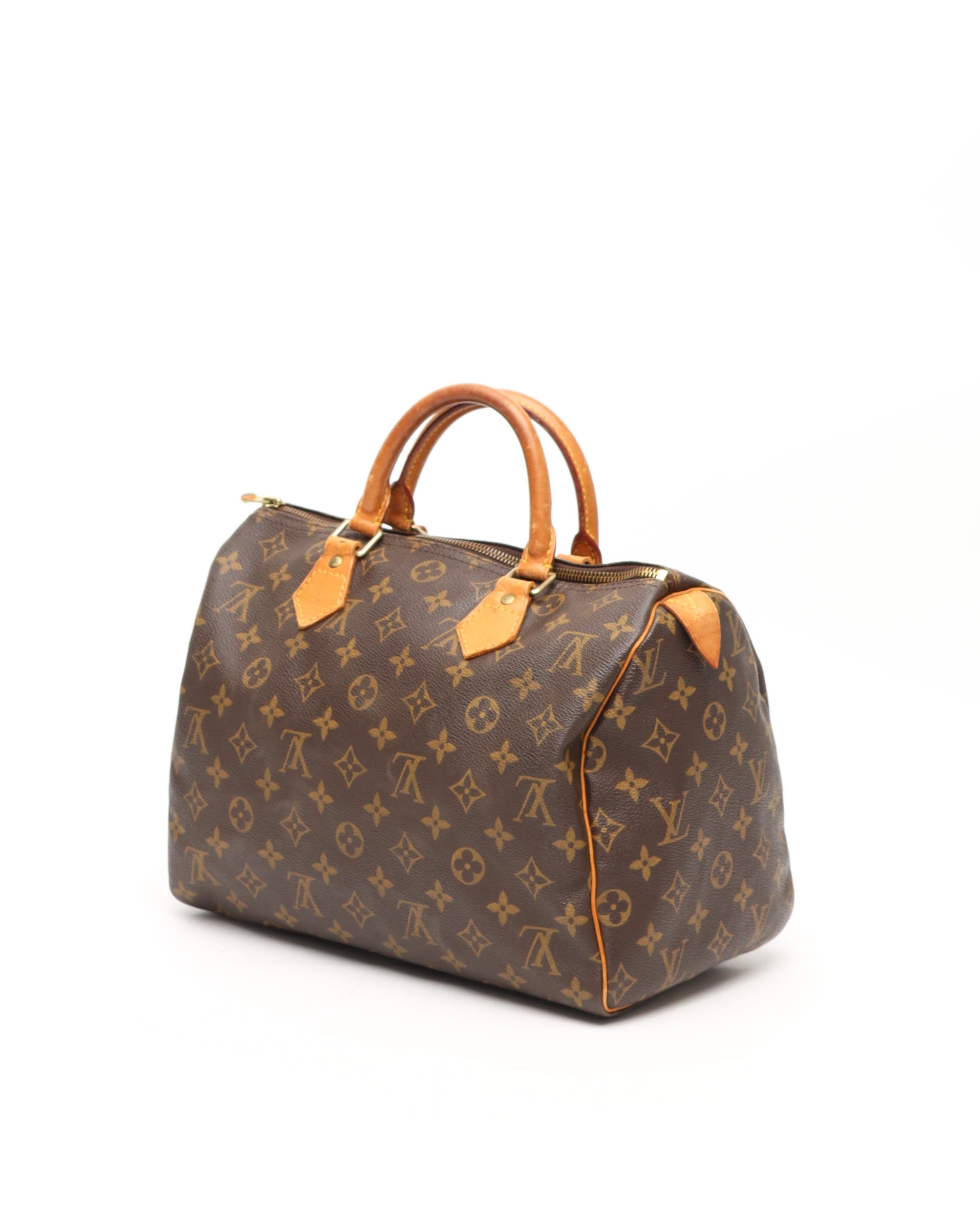 Pre-owned Louis Vuitton Monogram Speedy 30 Bag