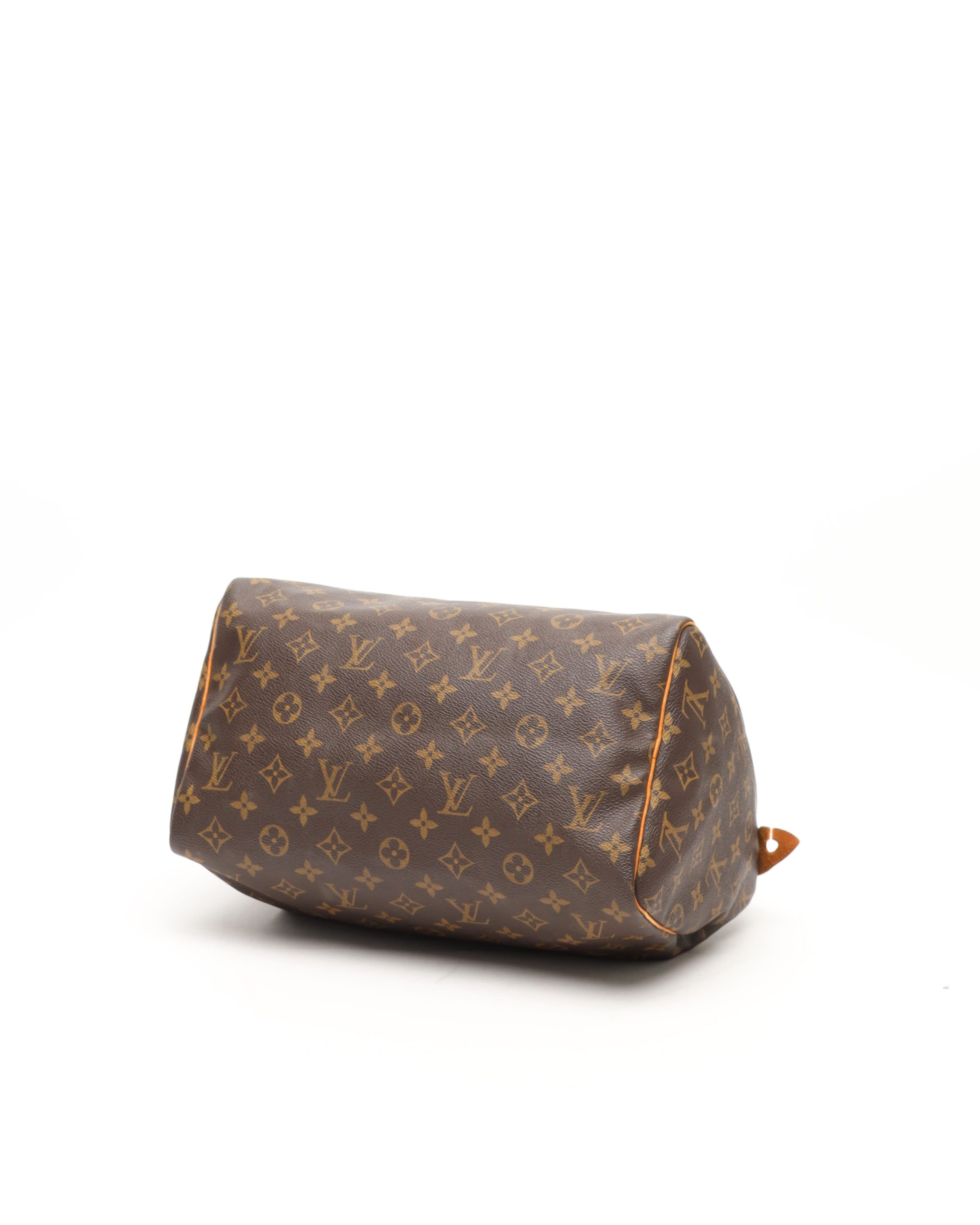 Pre-owned Louis Vuitton Monogram Speedy 30 Bag