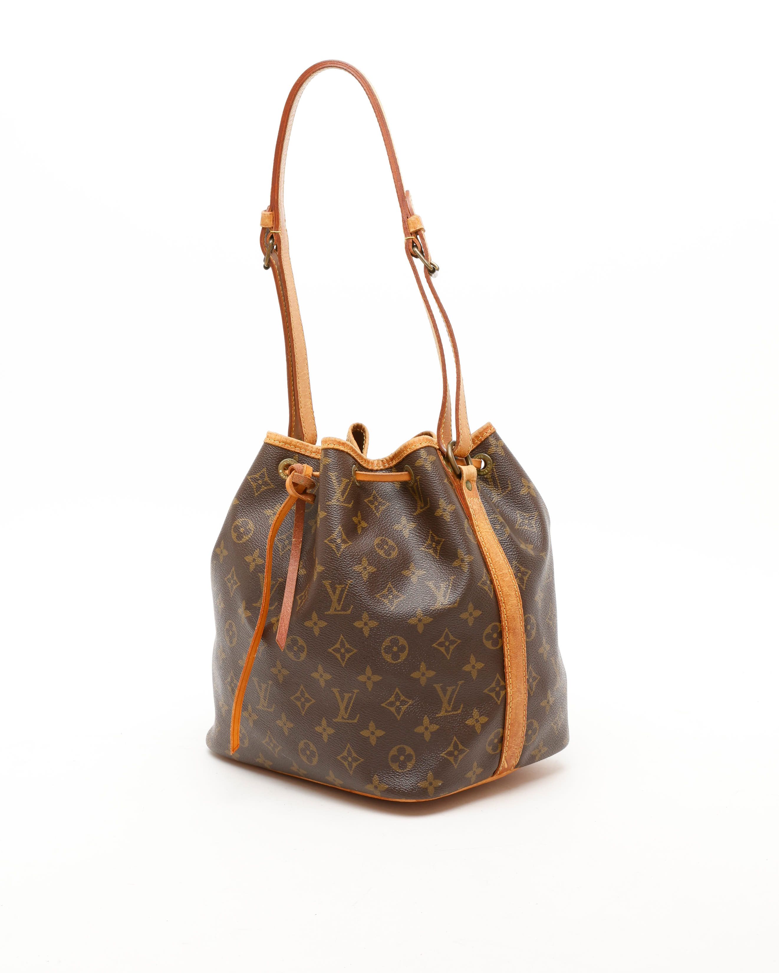 Pre-owned Louis Vuitton Monogram Petit Noé Bag