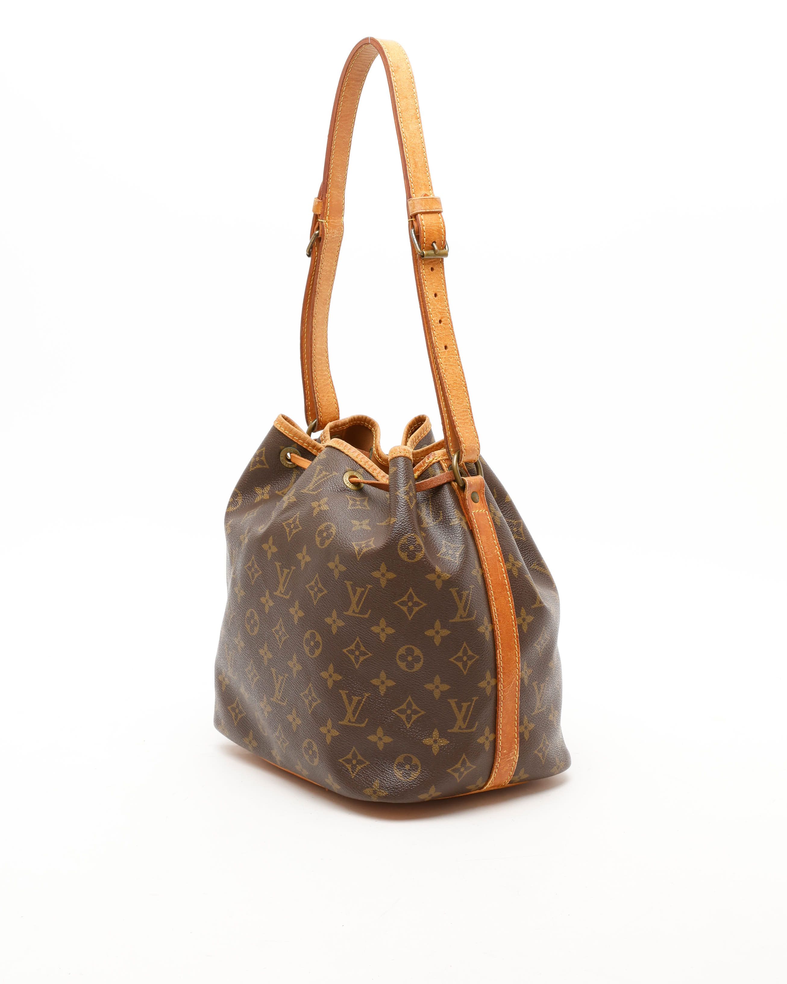 Pre-owned Louis Vuitton Monogram Petit Noé Bag