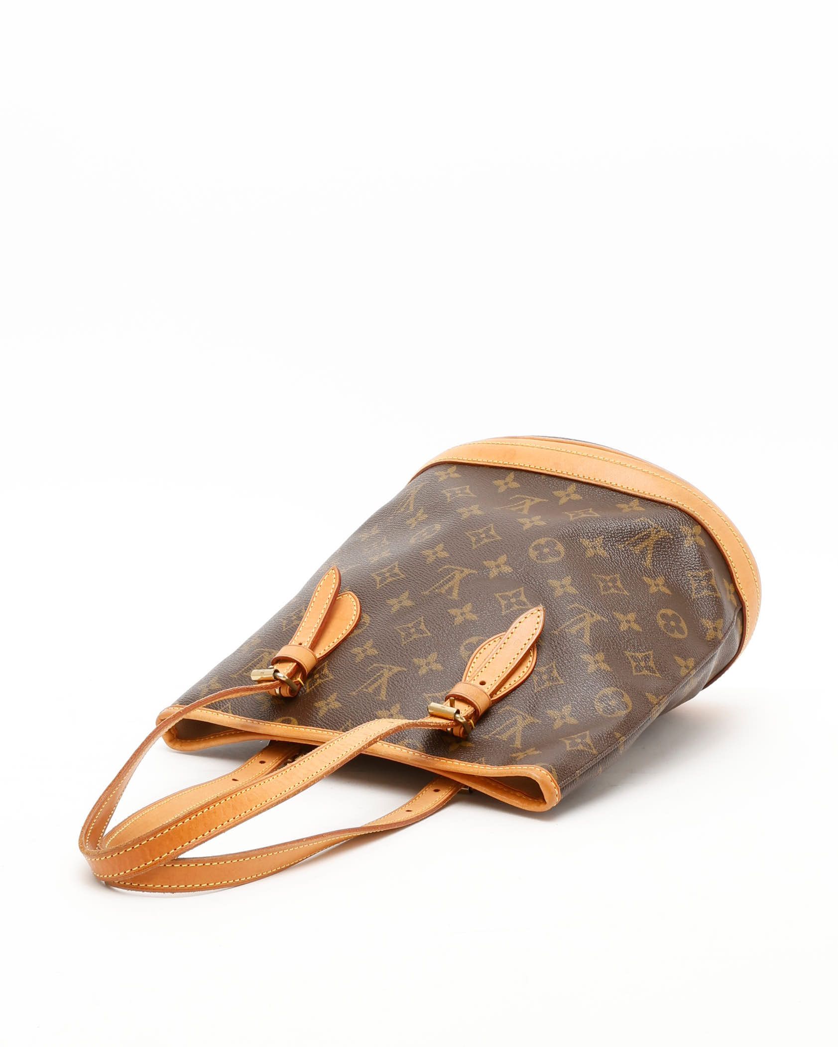 Pre-owned Louis Vuitton Monogram Bucket Pm Bag