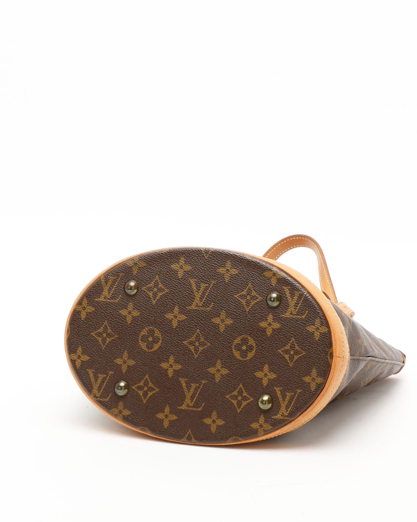 Pre-owned Louis Vuitton Monogram Bucket Pm Bag