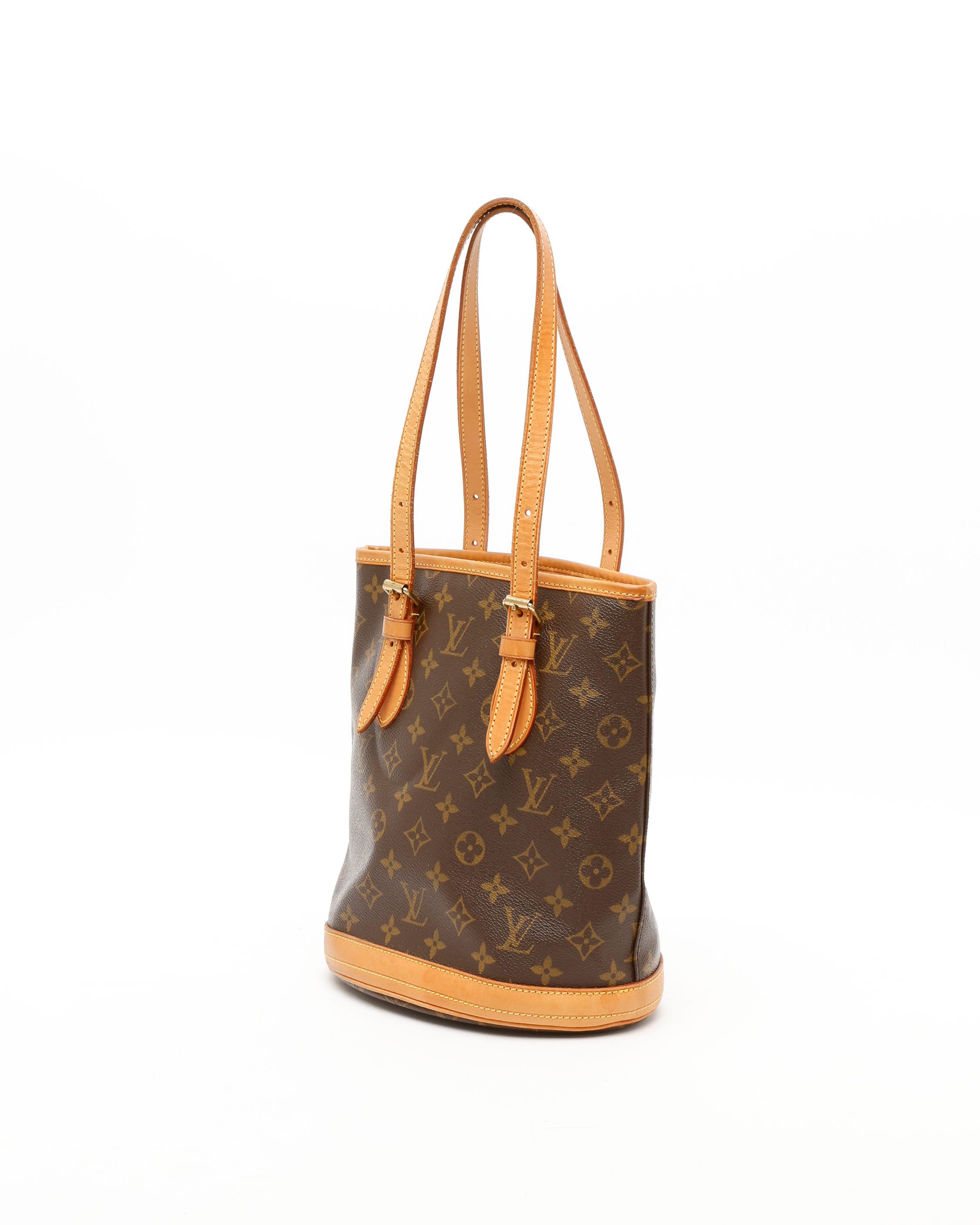 Pre-owned Louis Vuitton Monogram Bucket Pm Bag